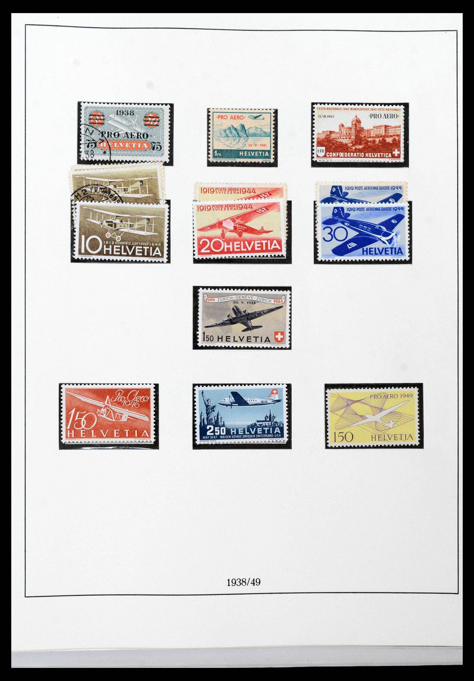 39235 0064 - Stamp collection 39235 Switzerland 1843-1960.