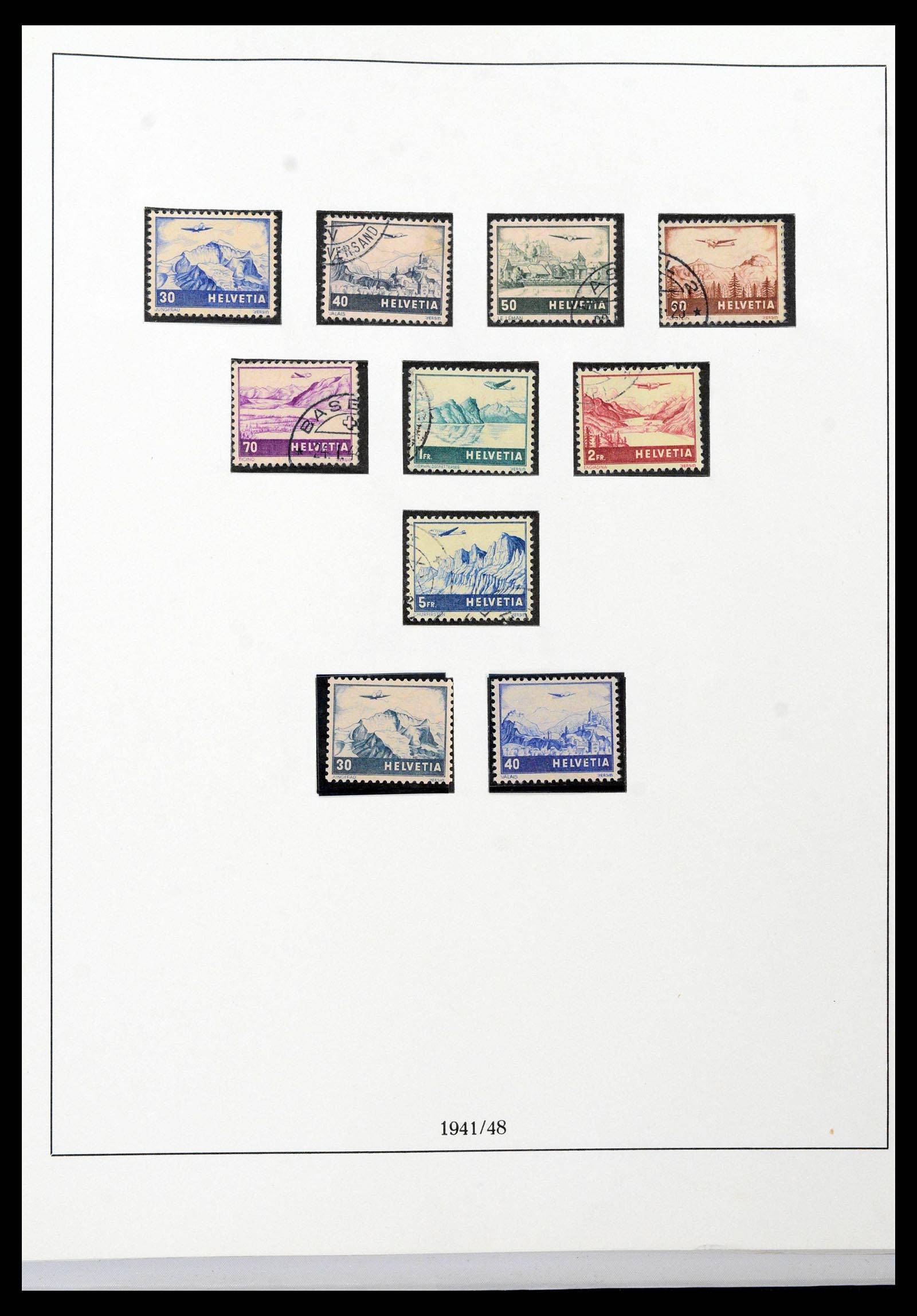 39235 0065 - Stamp collection 39235 Switzerland 1843-1960.