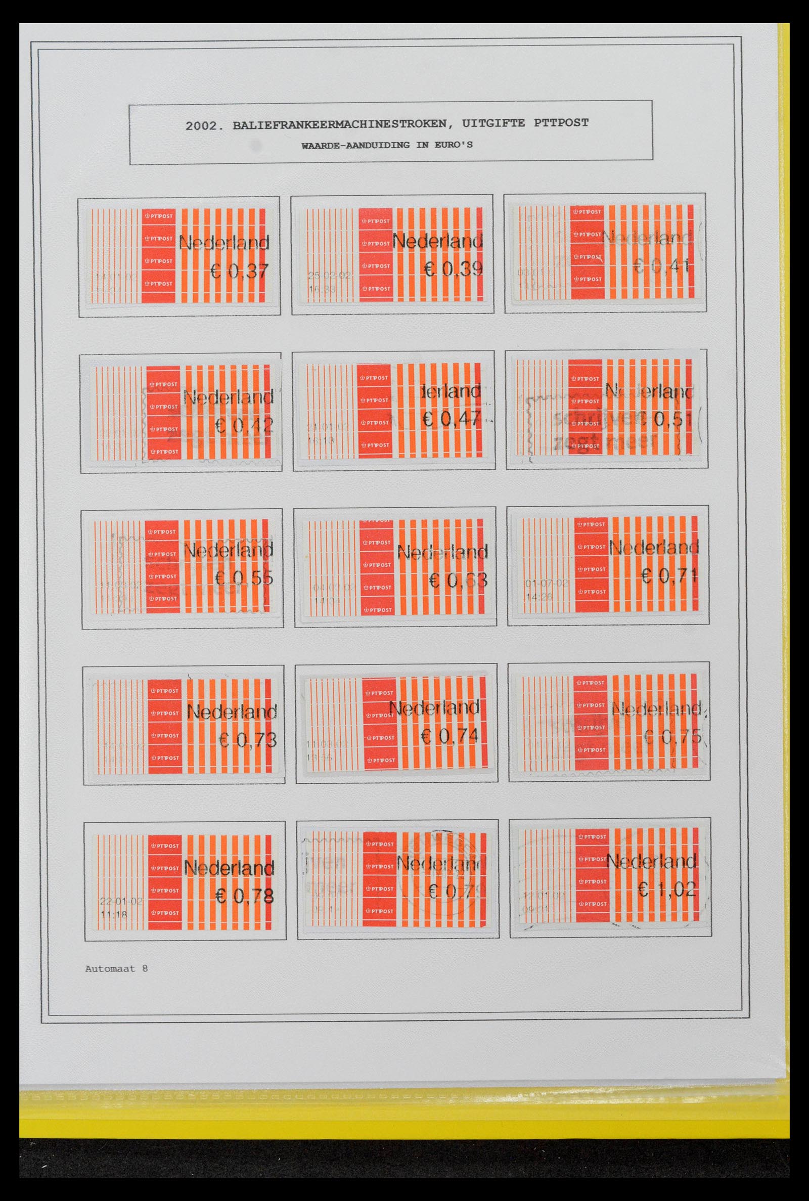 39261 0761 - Postzegelverzameling 39261 Nederland 1852-2015.