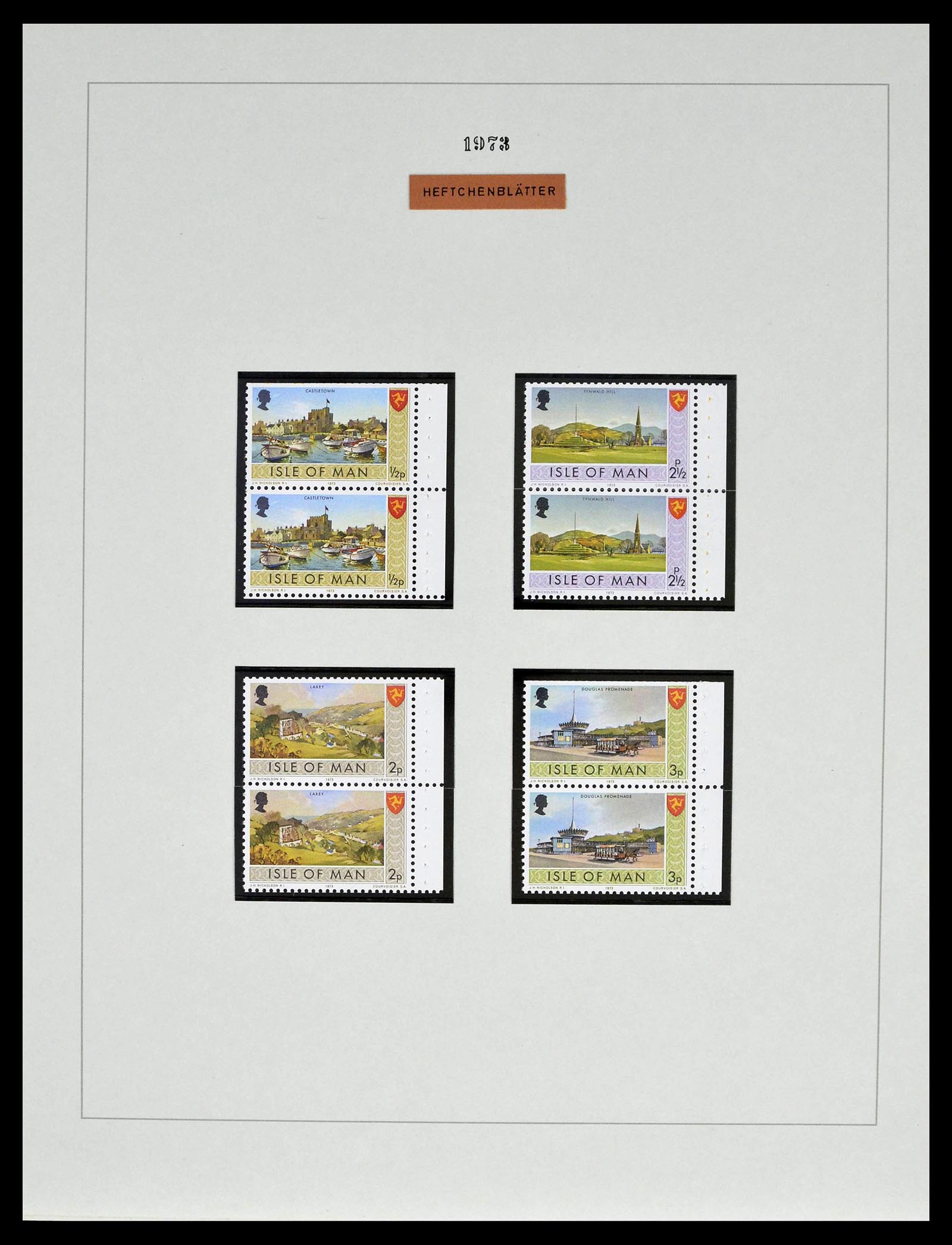 39273 0108 - Stamp collection 39273 Channel Islands 1941-1982.