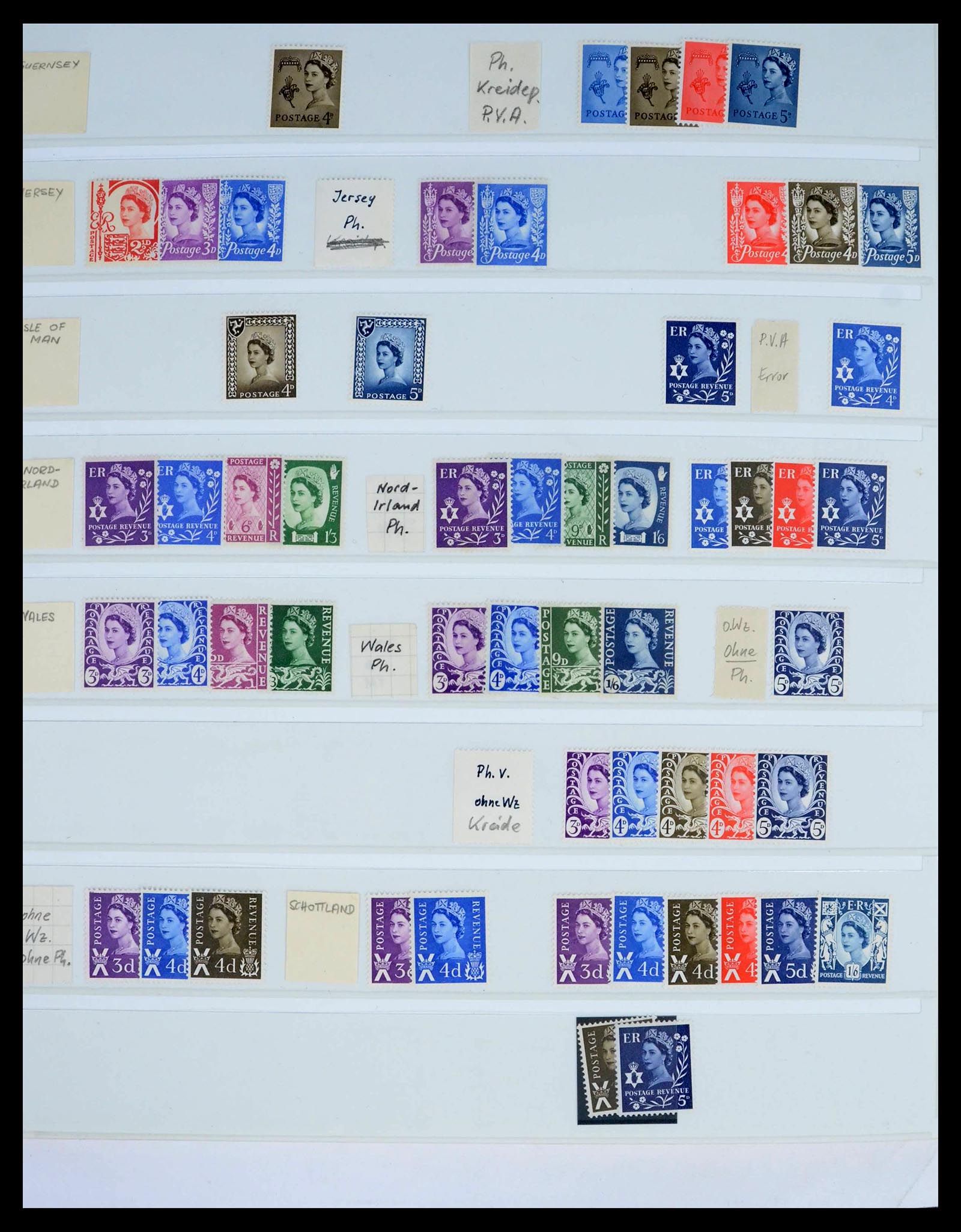 39274 0067 - Postzegelverzameling 39274 Engeland 1952-1992.
