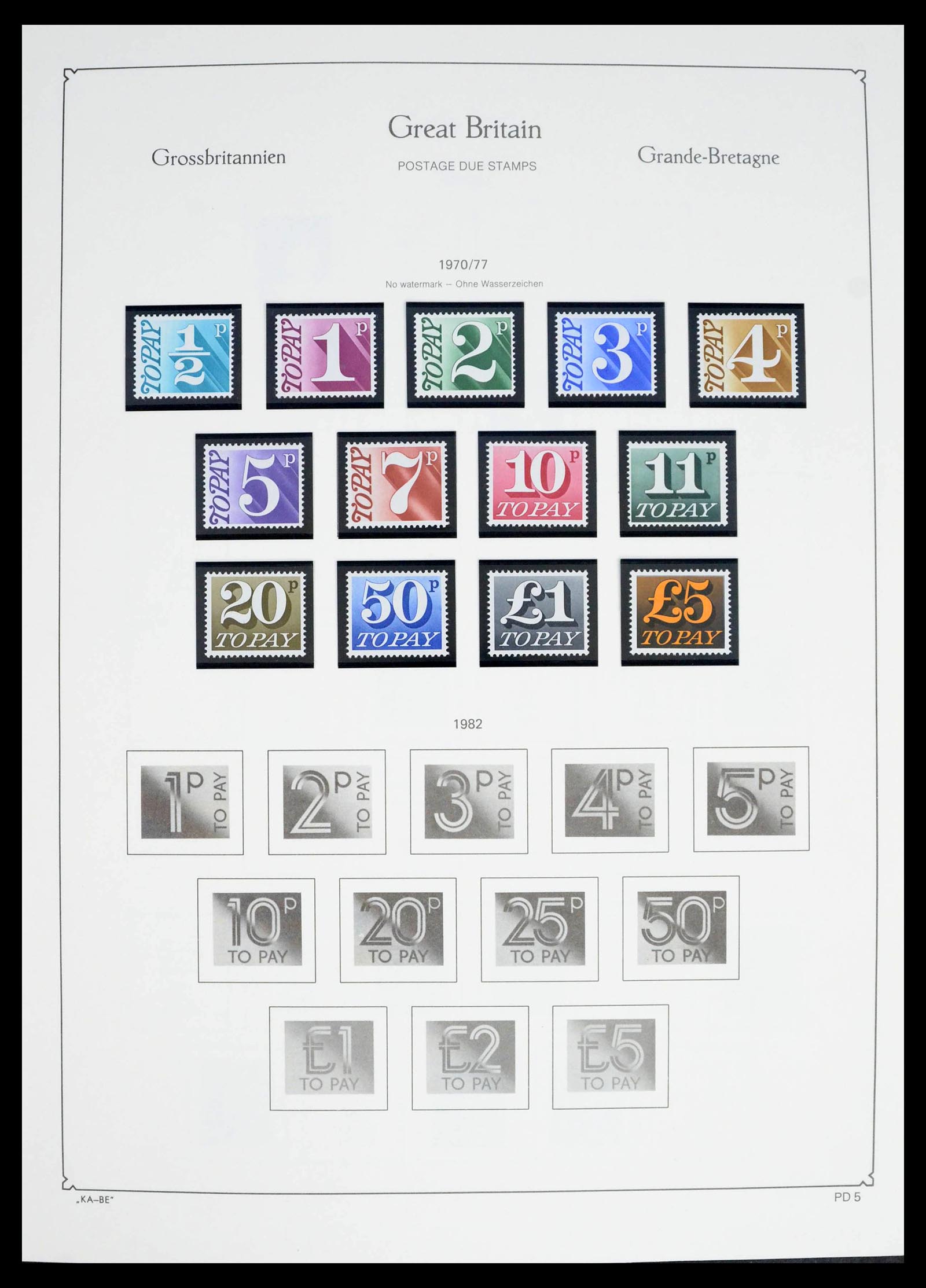 39274 0073 - Postzegelverzameling 39274 Engeland 1952-1992.