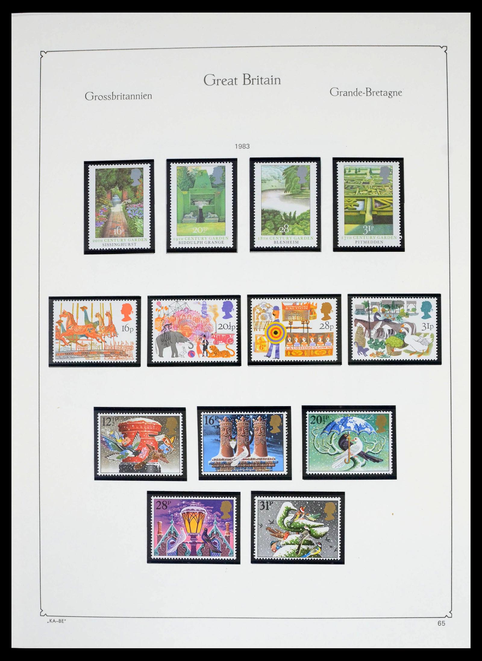 39274 0112 - Postzegelverzameling 39274 Engeland 1952-1992.