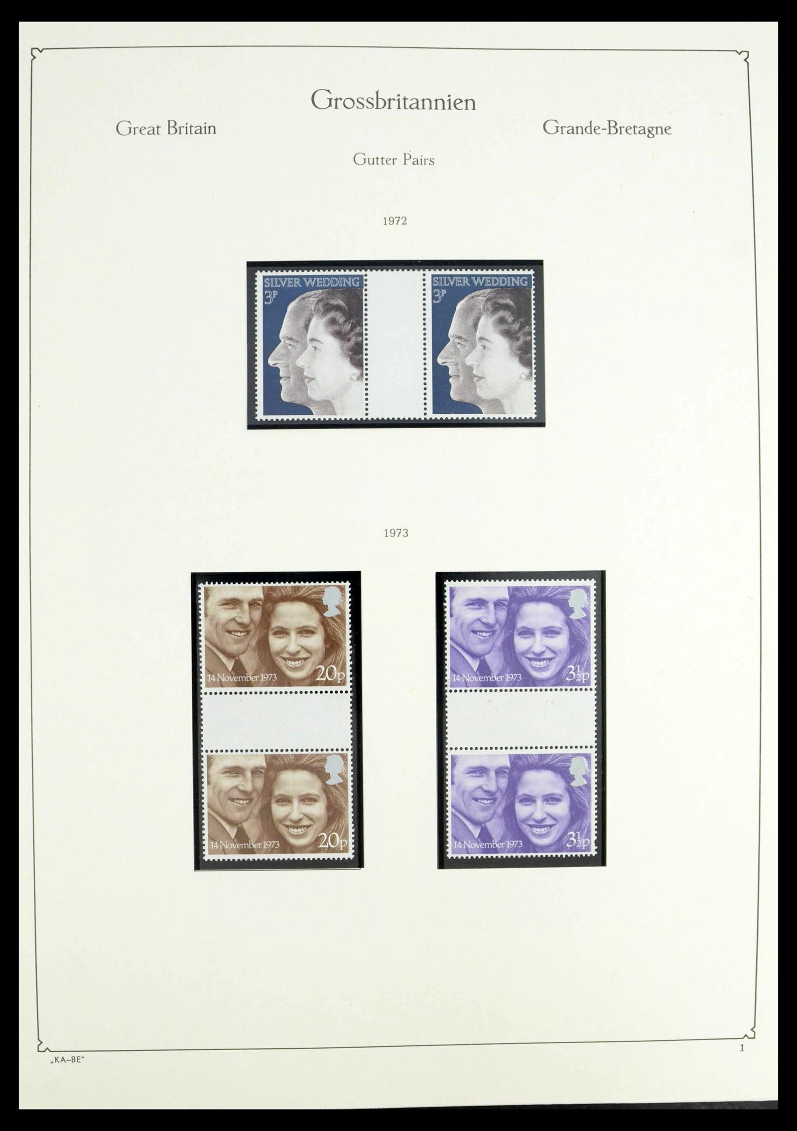 39274 0137 - Postzegelverzameling 39274 Engeland 1952-1992.