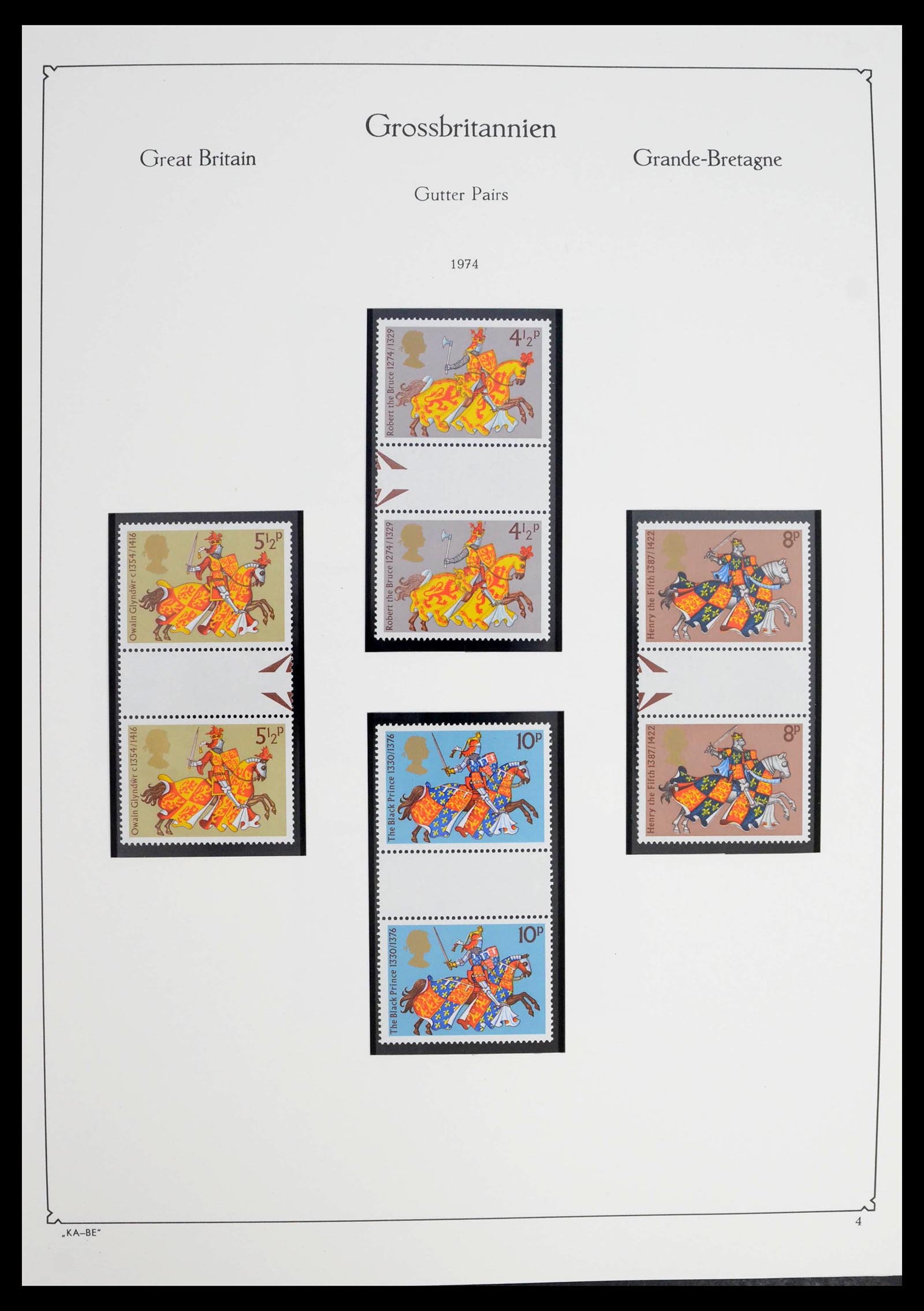 39274 0140 - Postzegelverzameling 39274 Engeland 1952-1992.