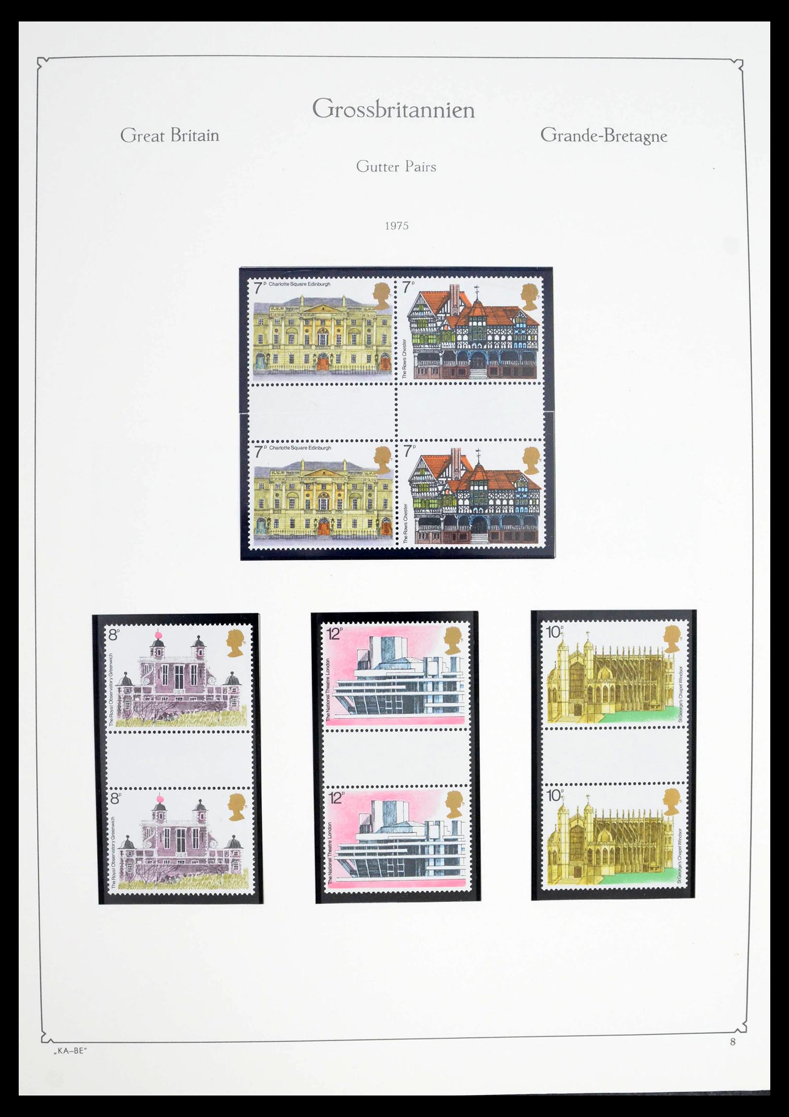 39274 0144 - Postzegelverzameling 39274 Engeland 1952-1992.