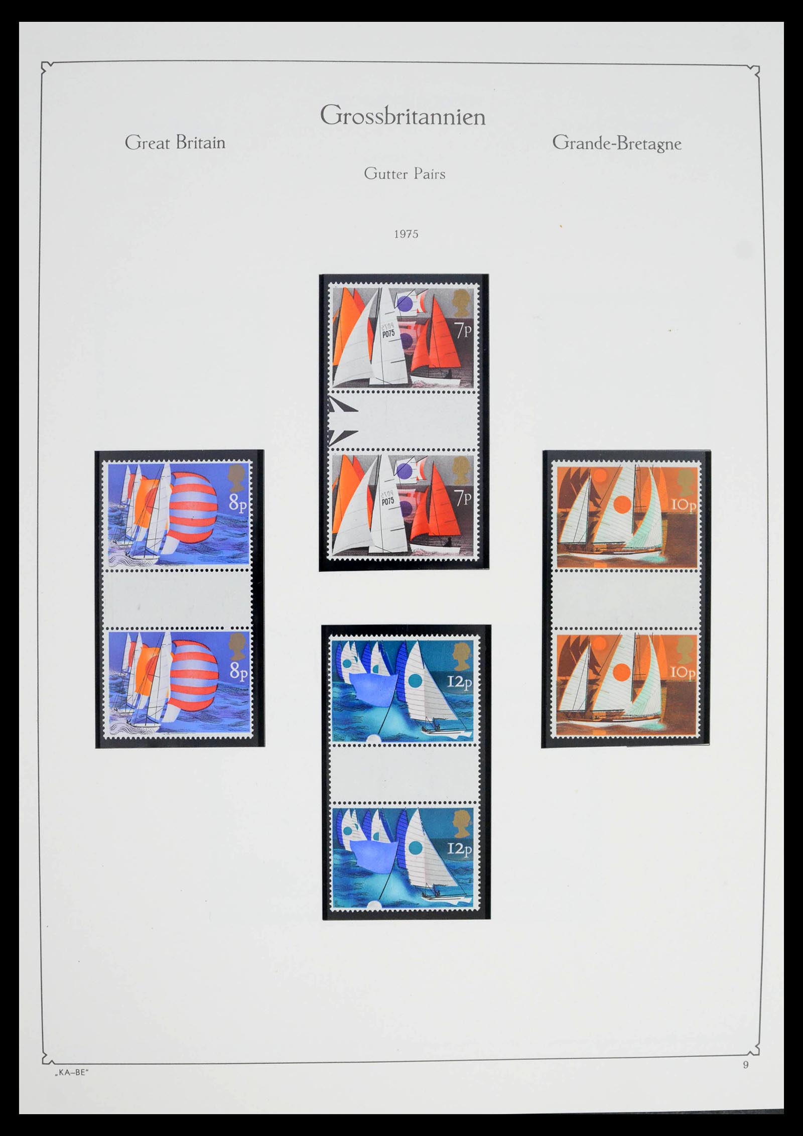 39274 0145 - Postzegelverzameling 39274 Engeland 1952-1992.