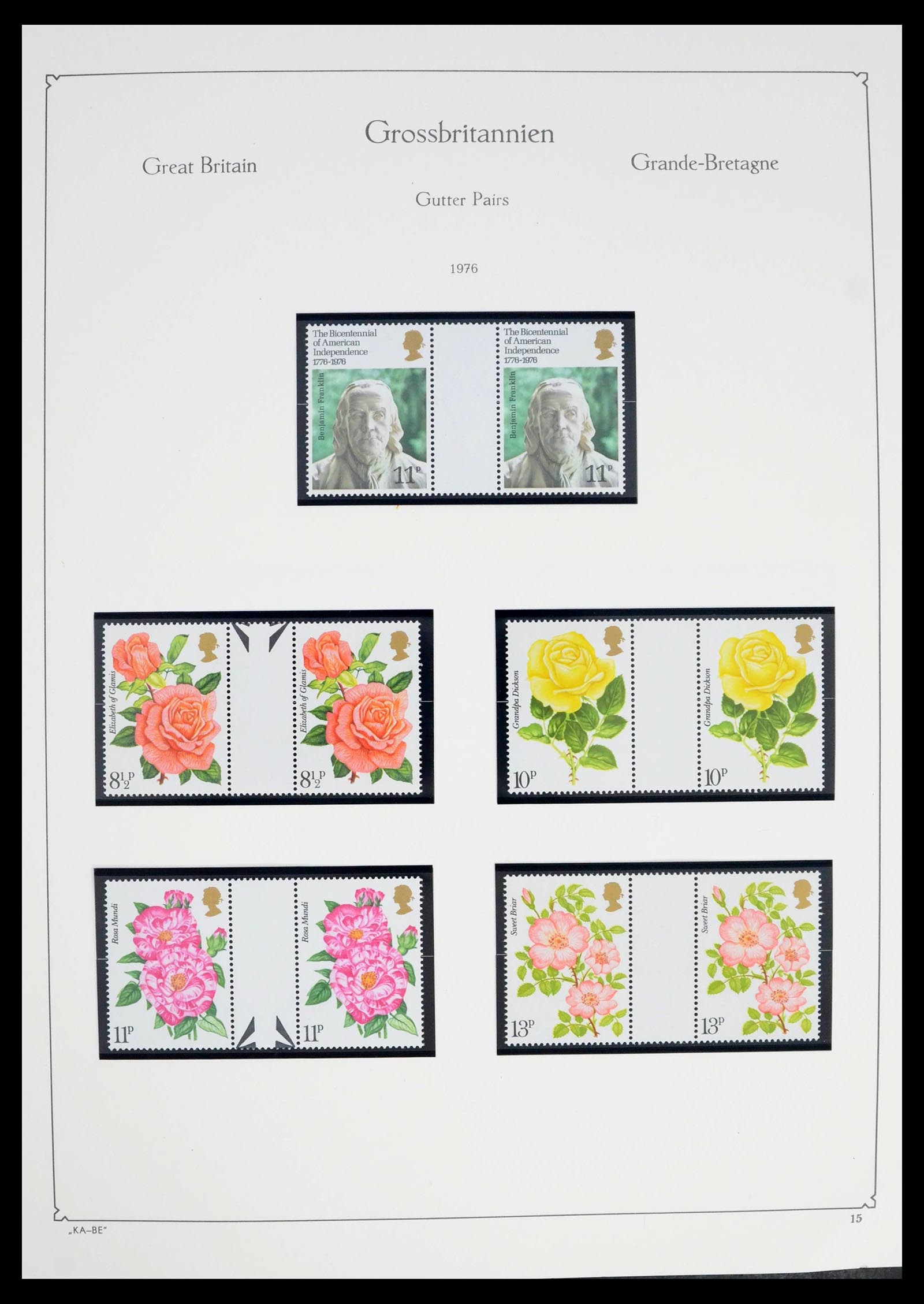 39274 0152 - Postzegelverzameling 39274 Engeland 1952-1992.