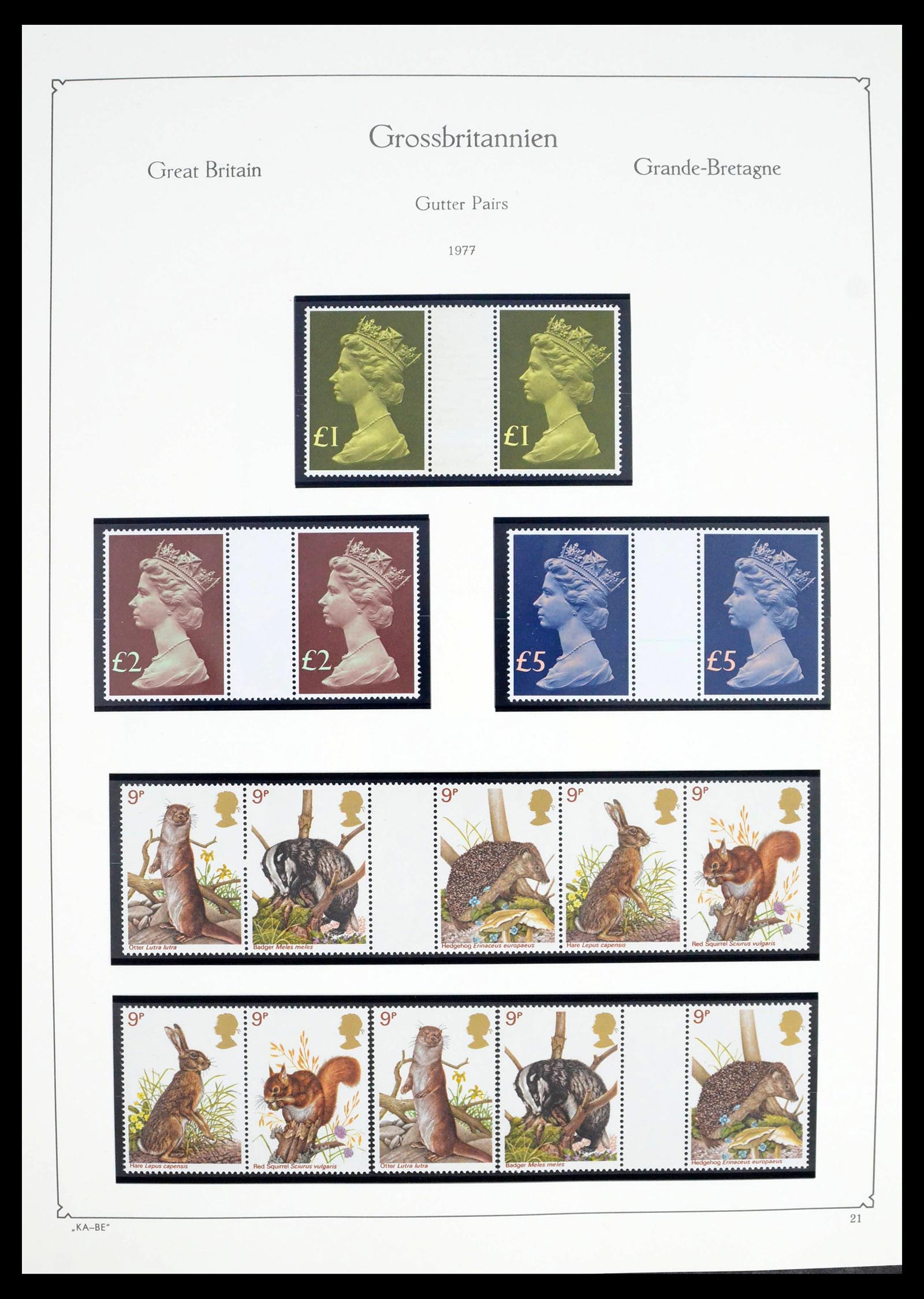 39274 0158 - Postzegelverzameling 39274 Engeland 1952-1992.