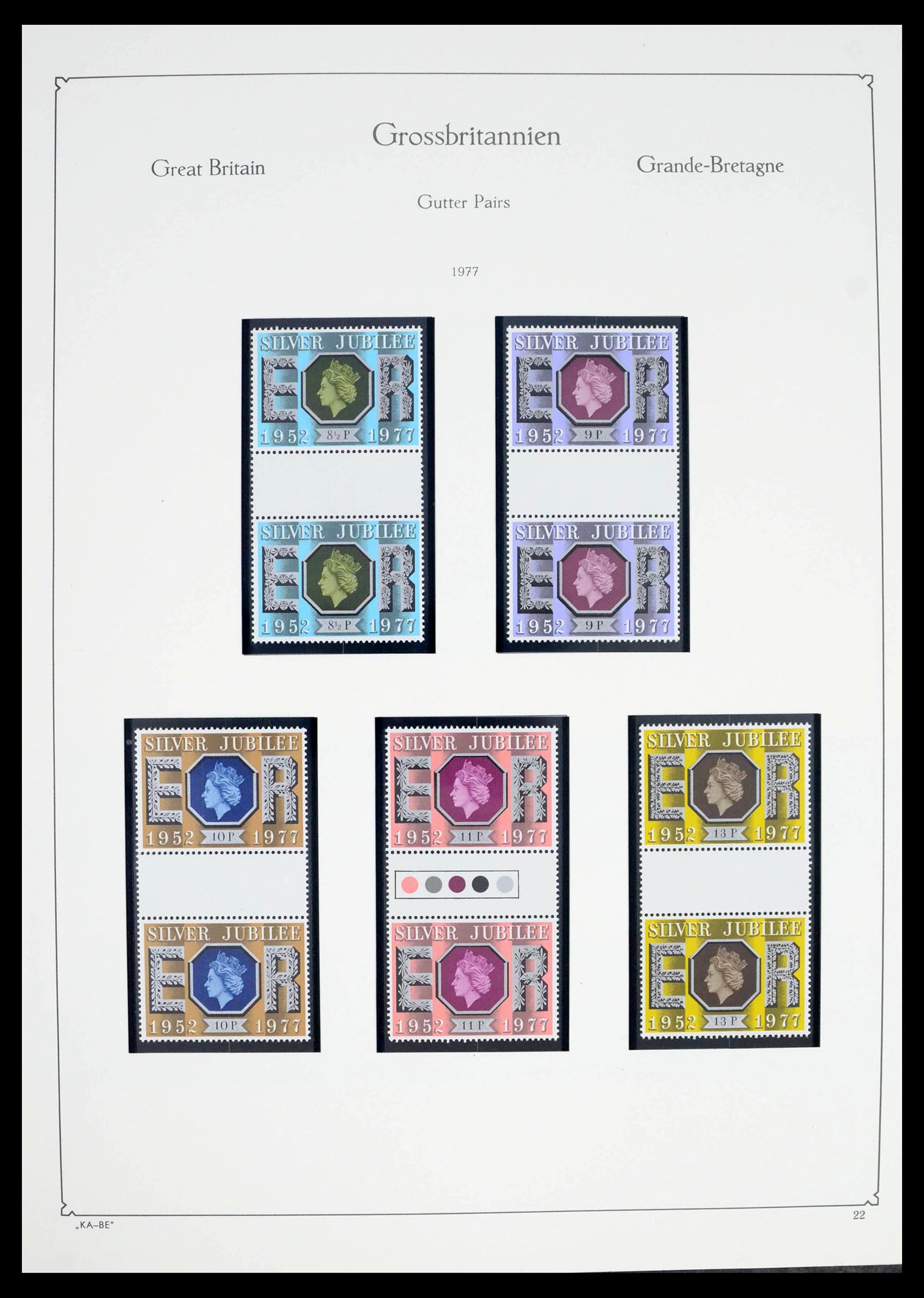 39274 0159 - Postzegelverzameling 39274 Engeland 1952-1992.