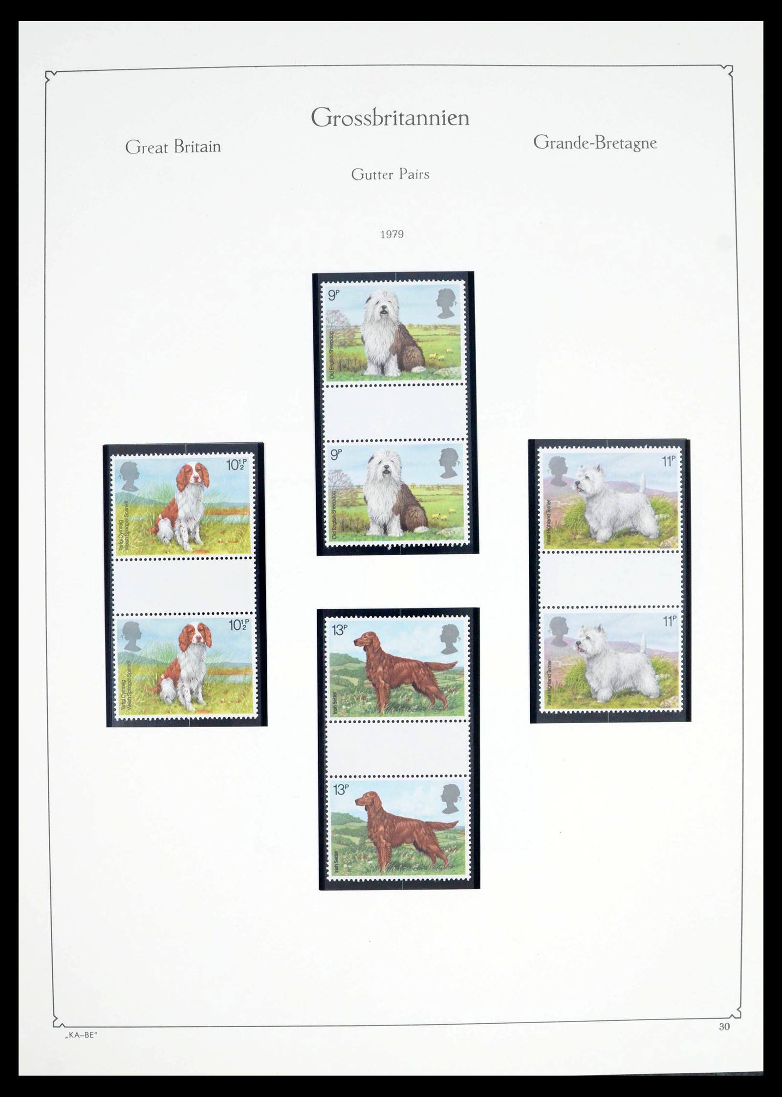 39274 0167 - Postzegelverzameling 39274 Engeland 1952-1992.