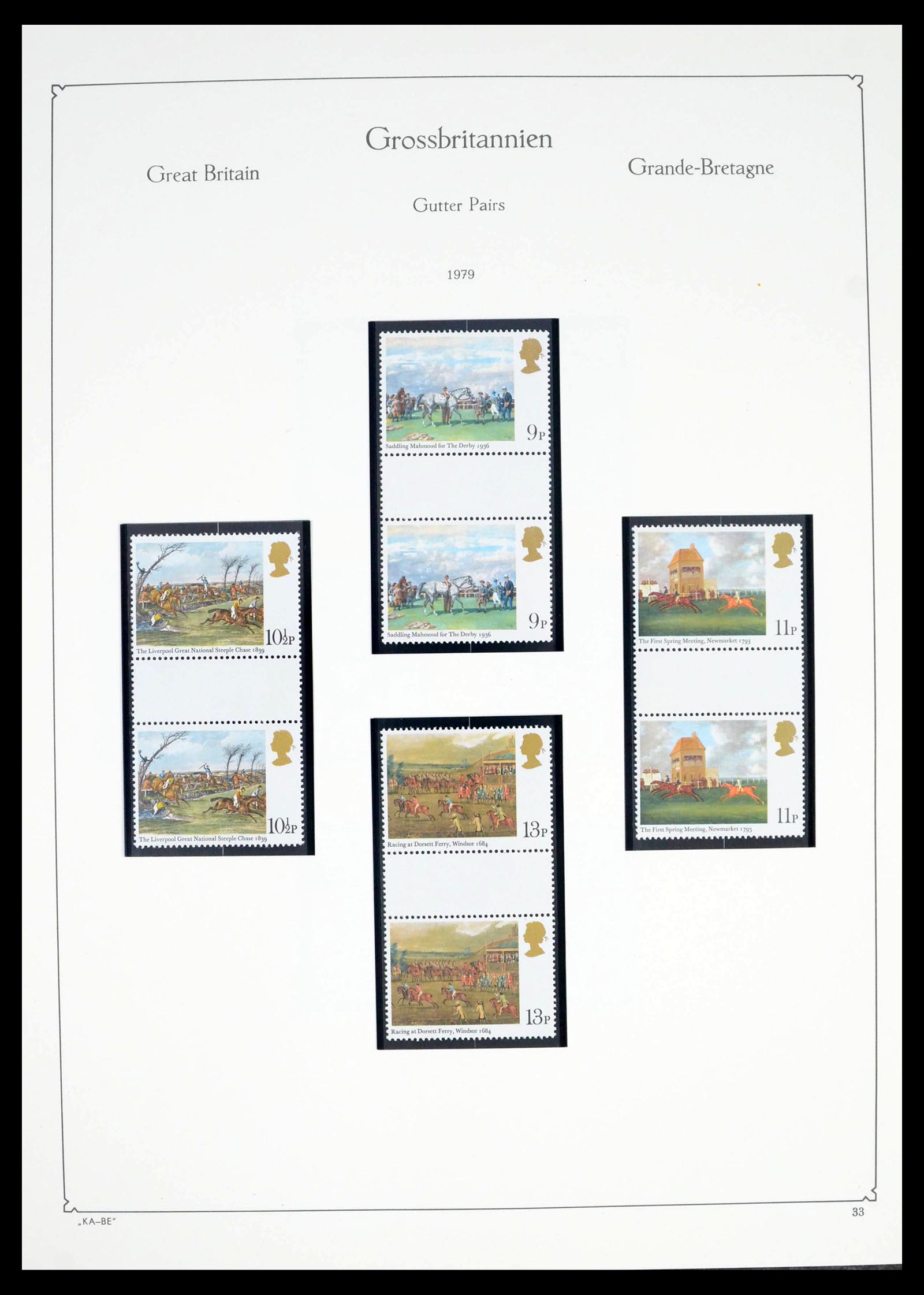 39274 0170 - Postzegelverzameling 39274 Engeland 1952-1992.