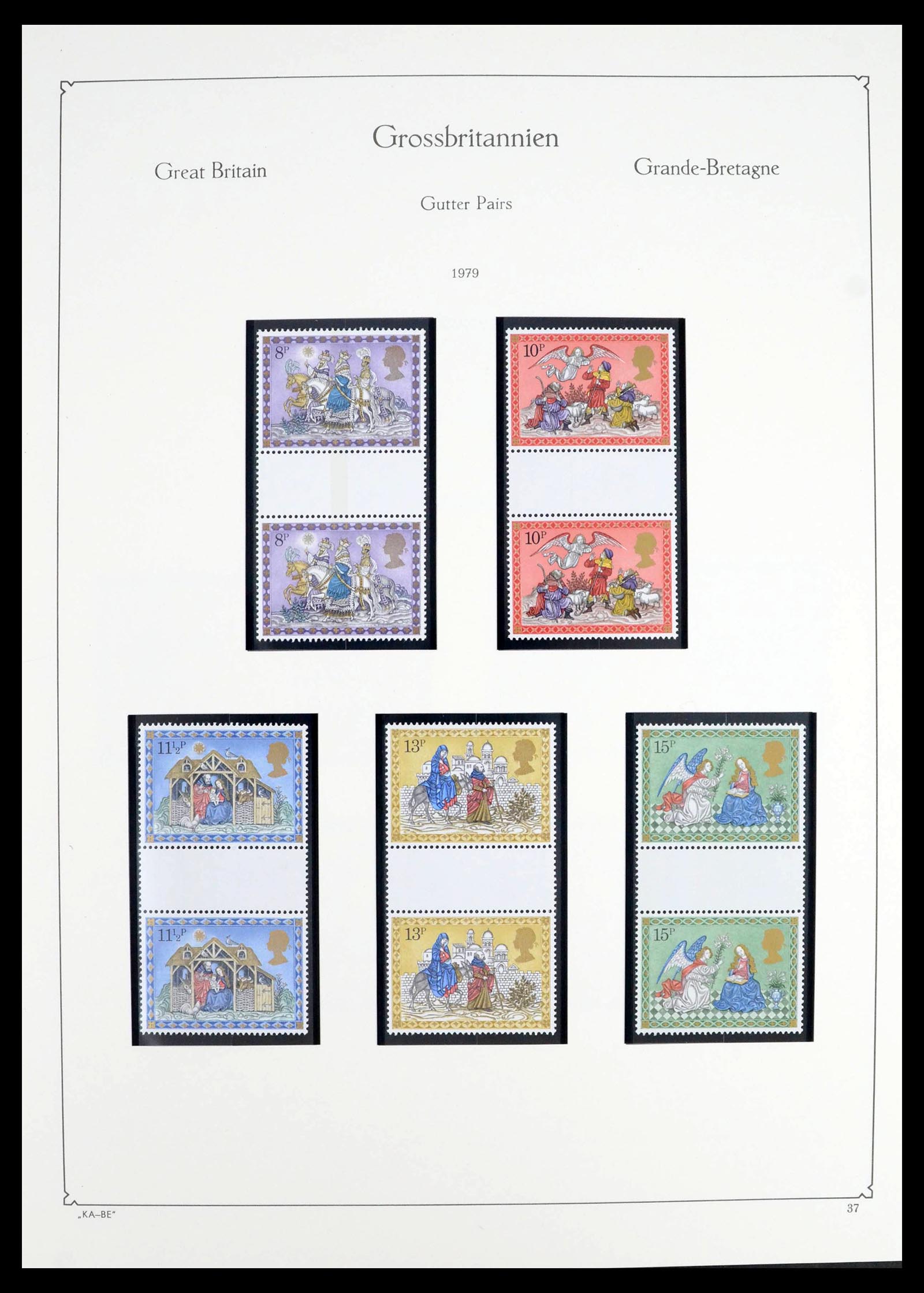 39274 0174 - Postzegelverzameling 39274 Engeland 1952-1992.