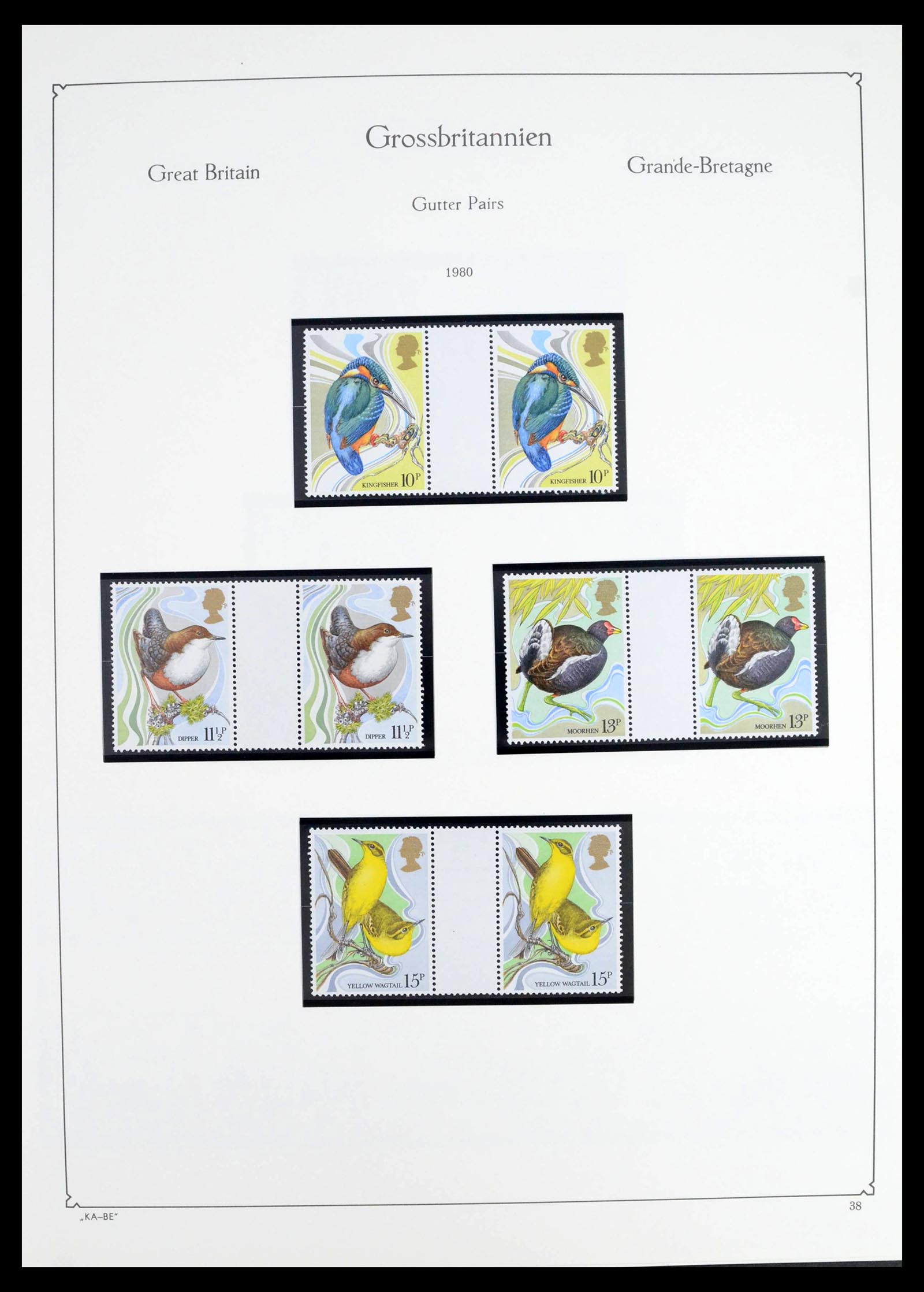 39274 0175 - Postzegelverzameling 39274 Engeland 1952-1992.