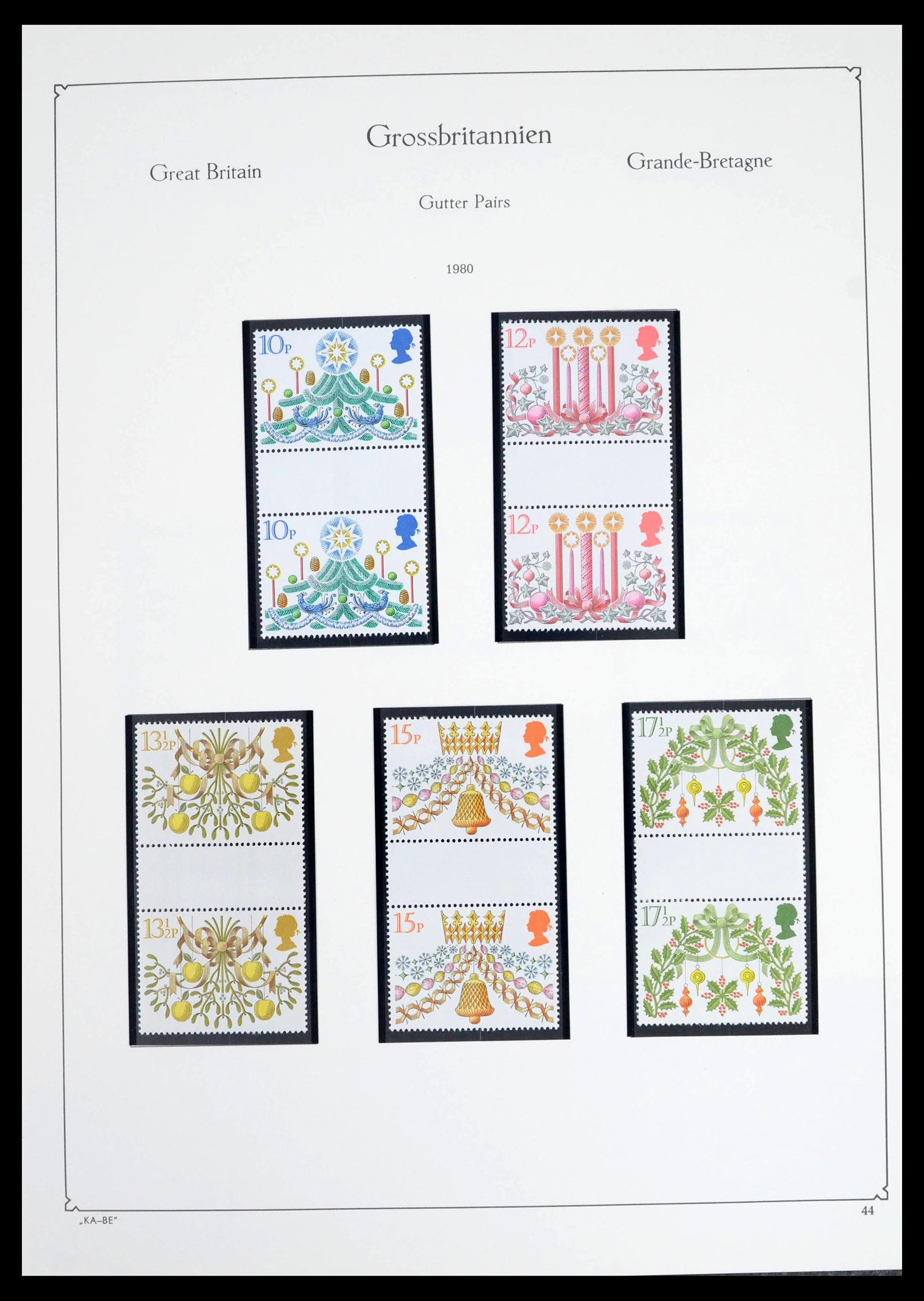 39274 0181 - Postzegelverzameling 39274 Engeland 1952-1992.