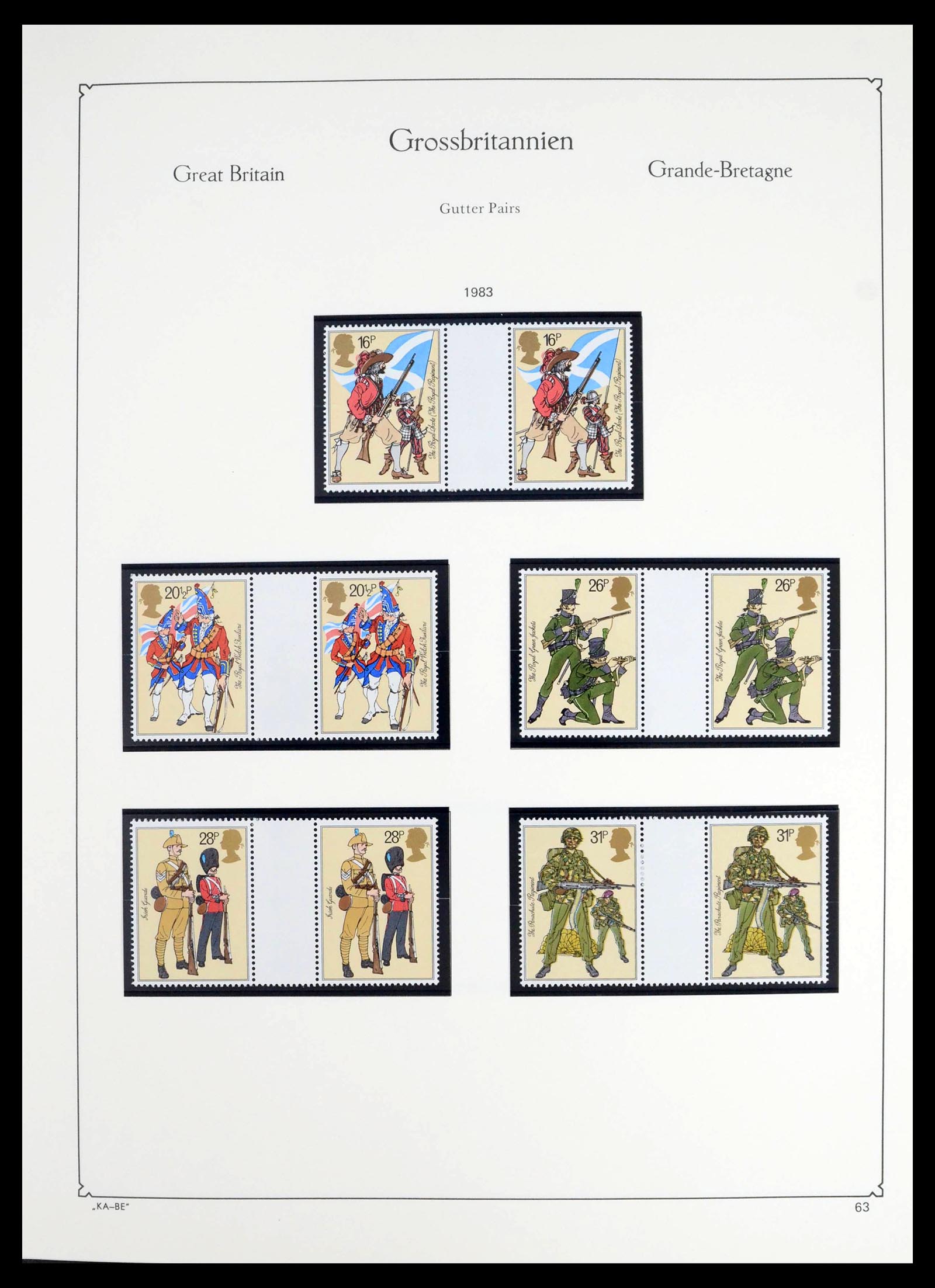 39274 0199 - Postzegelverzameling 39274 Engeland 1952-1992.