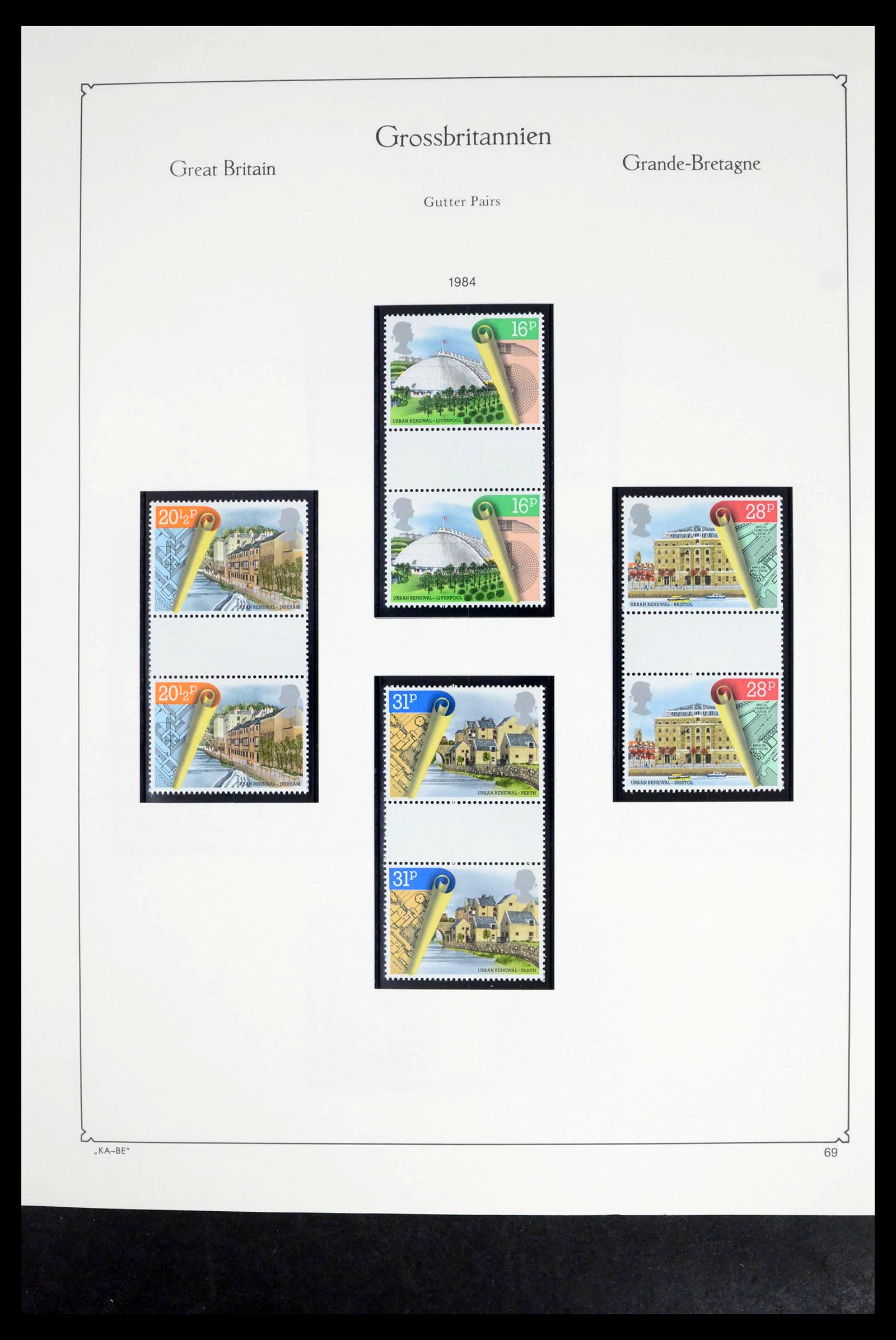 39274 0205 - Postzegelverzameling 39274 Engeland 1952-1992.