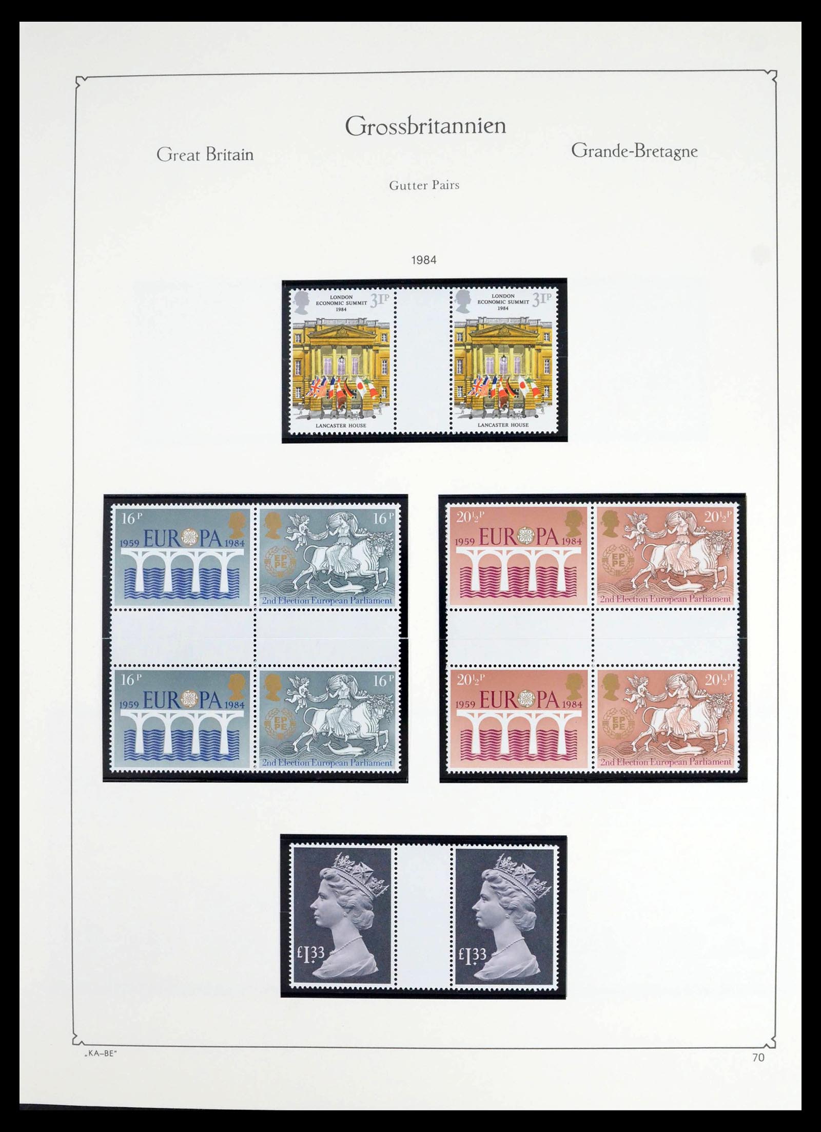 39274 0206 - Postzegelverzameling 39274 Engeland 1952-1992.