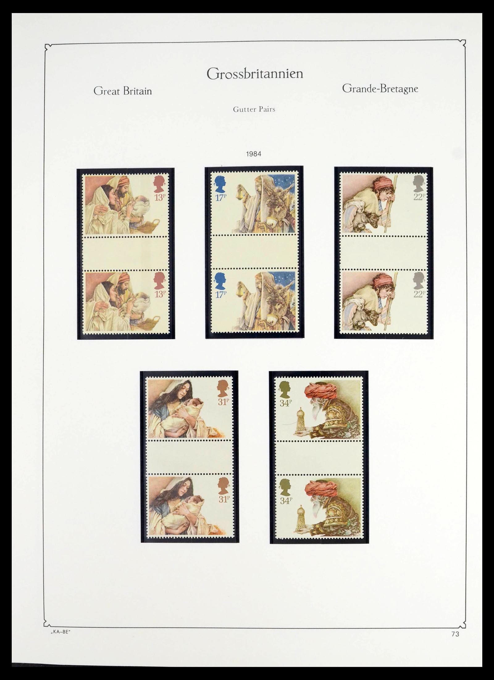 39274 0209 - Postzegelverzameling 39274 Engeland 1952-1992.