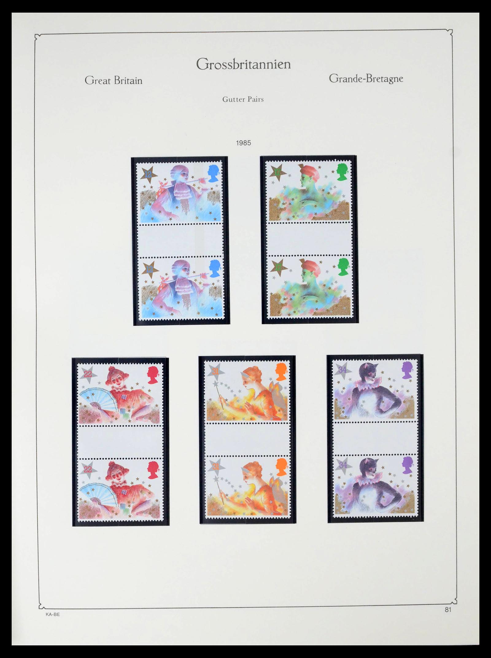 39274 0217 - Postzegelverzameling 39274 Engeland 1952-1992.