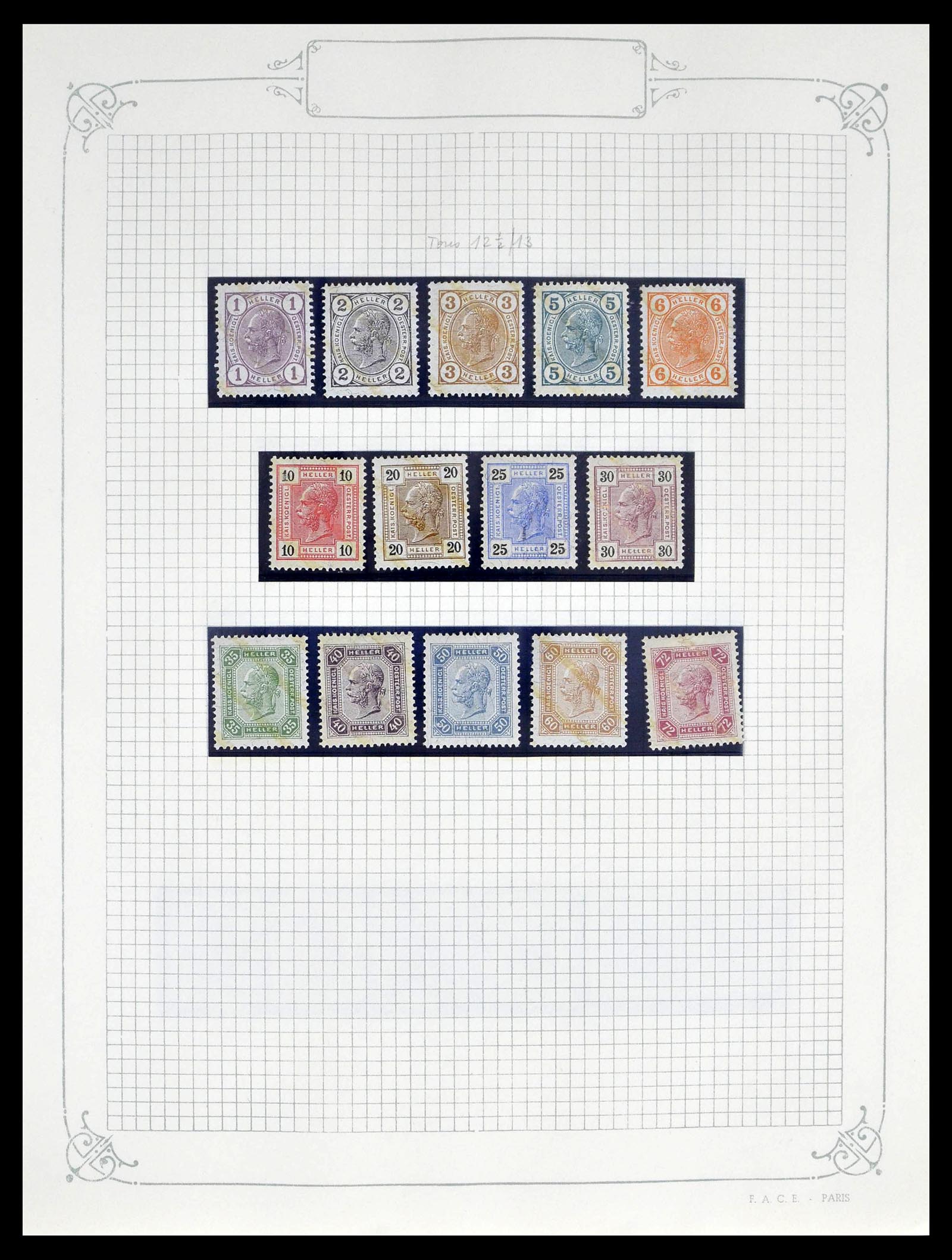 39276 0009 - Postzegelverzameling 39276 Oostenrijk en gebieden 1850-1979.