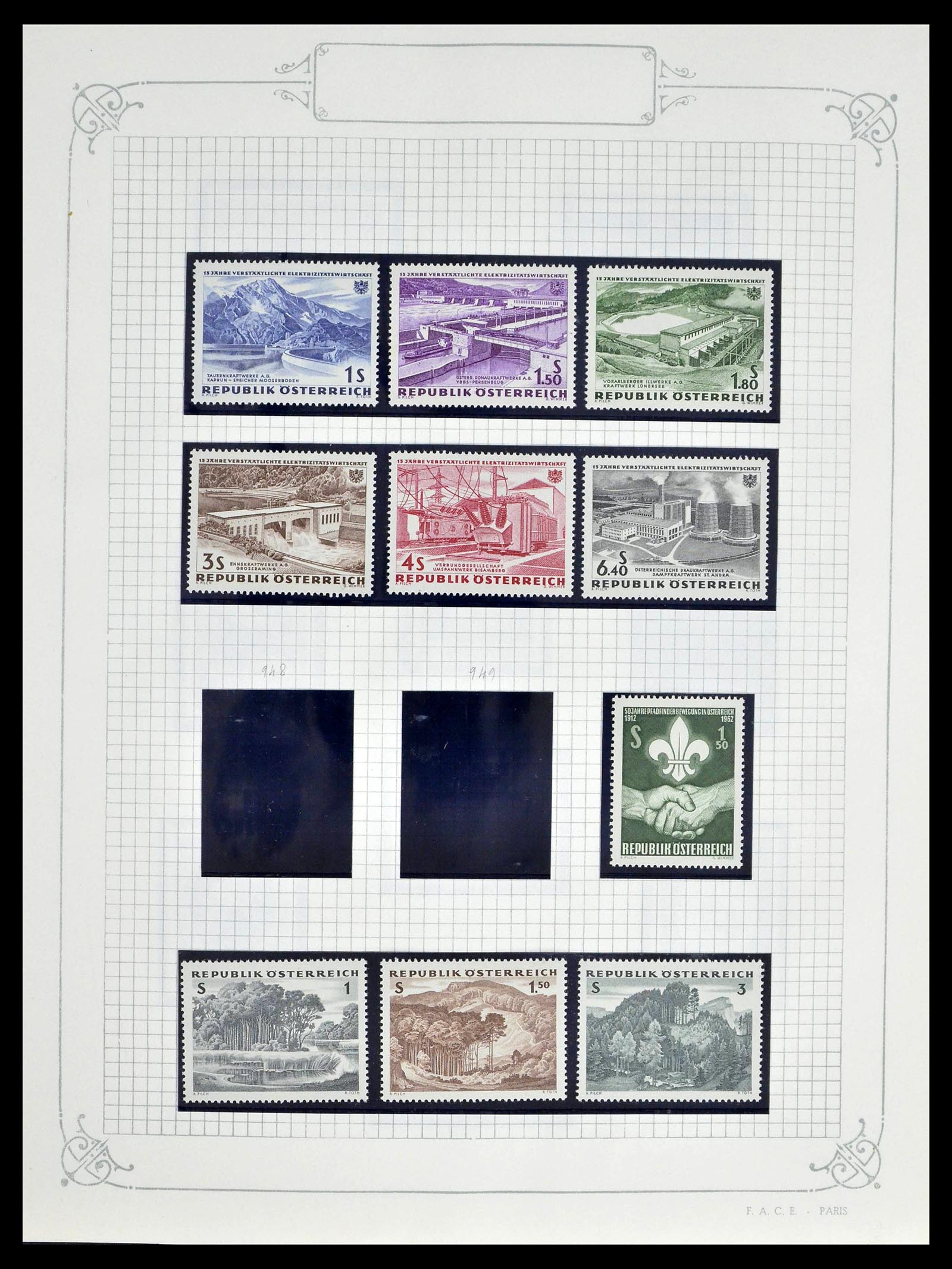 39276 0063 - Postzegelverzameling 39276 Oostenrijk en gebieden 1850-1979.