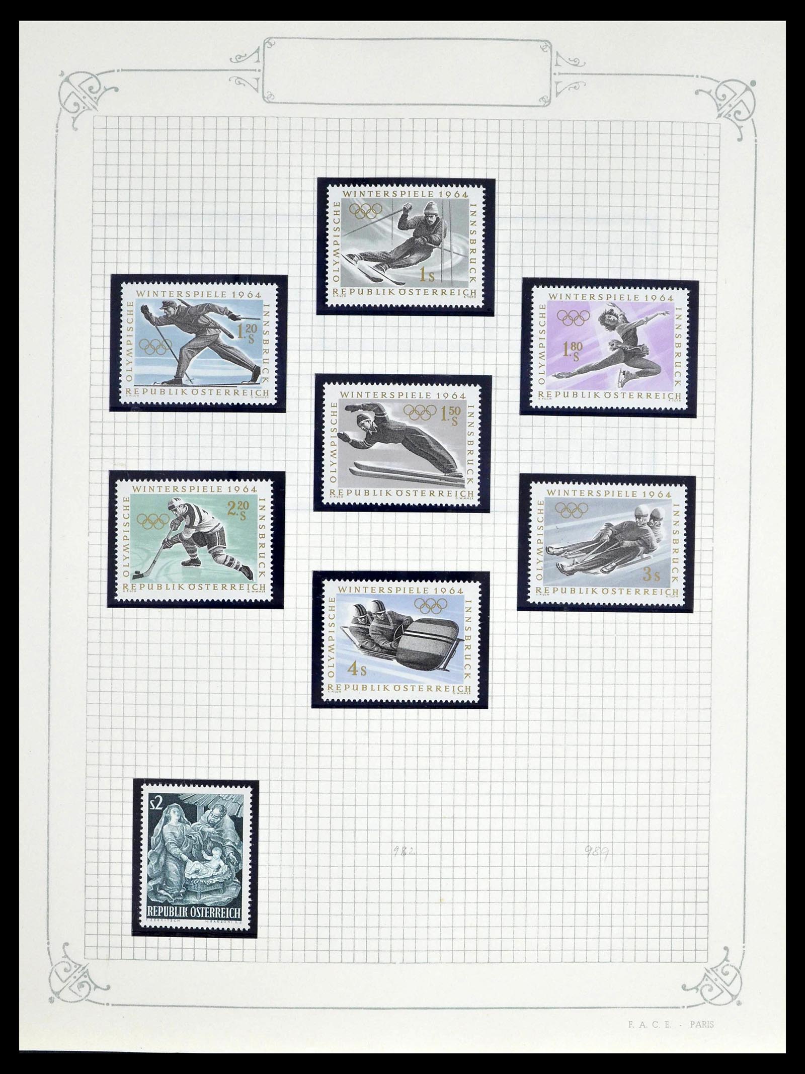 39276 0065 - Postzegelverzameling 39276 Oostenrijk en gebieden 1850-1979.