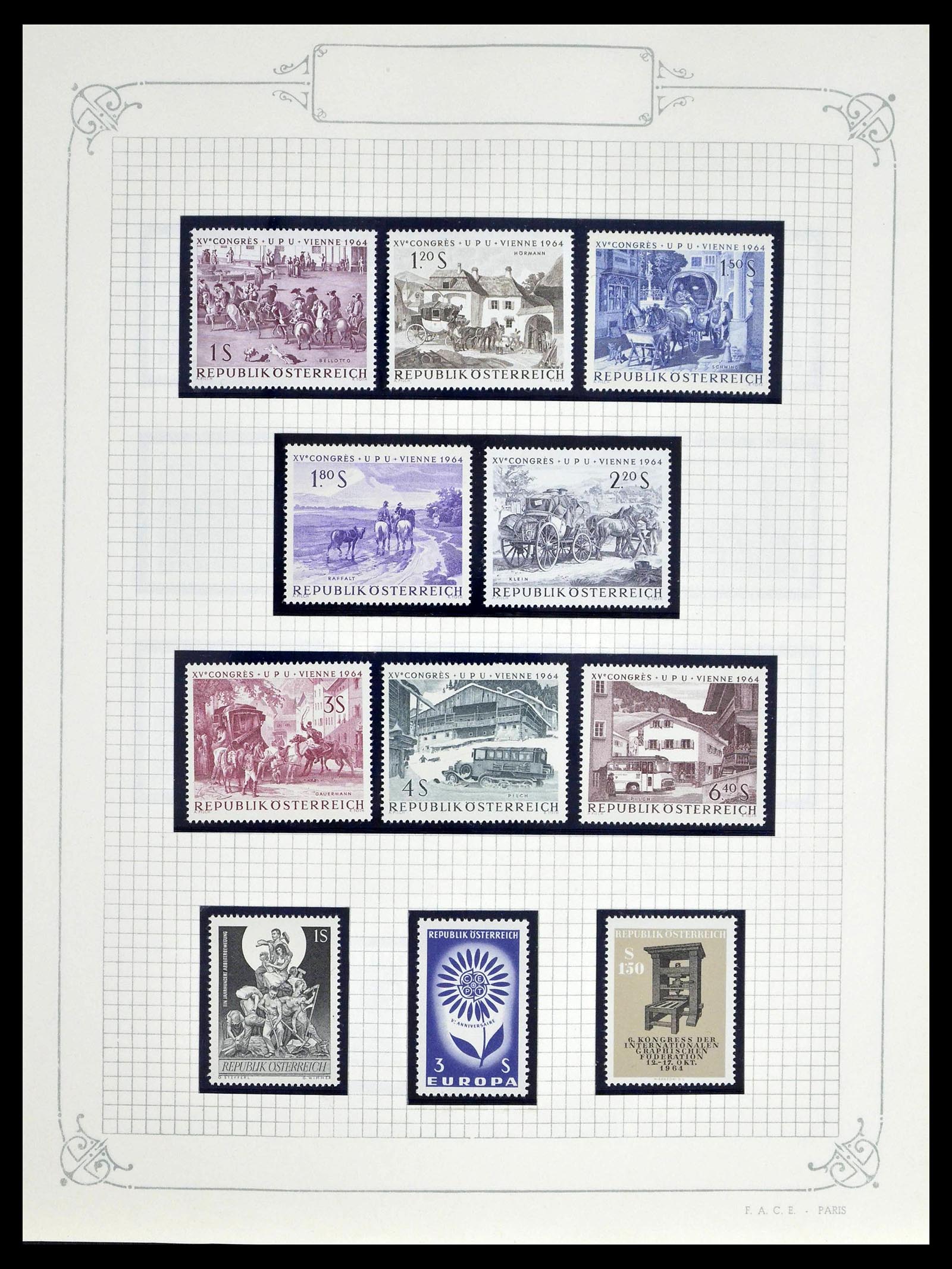 39276 0067 - Postzegelverzameling 39276 Oostenrijk en gebieden 1850-1979.