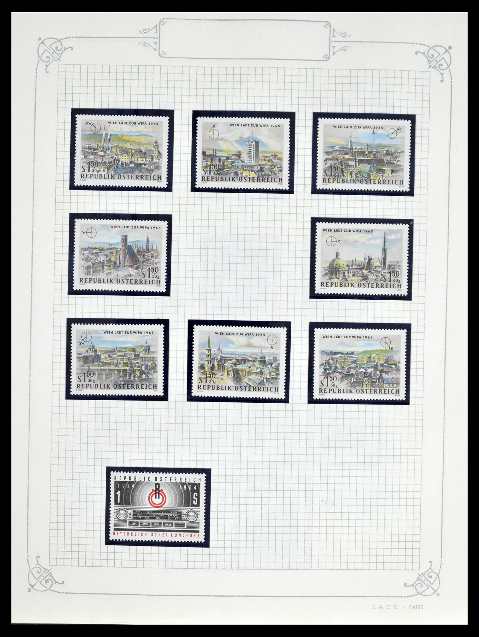39276 0068 - Postzegelverzameling 39276 Oostenrijk en gebieden 1850-1979.