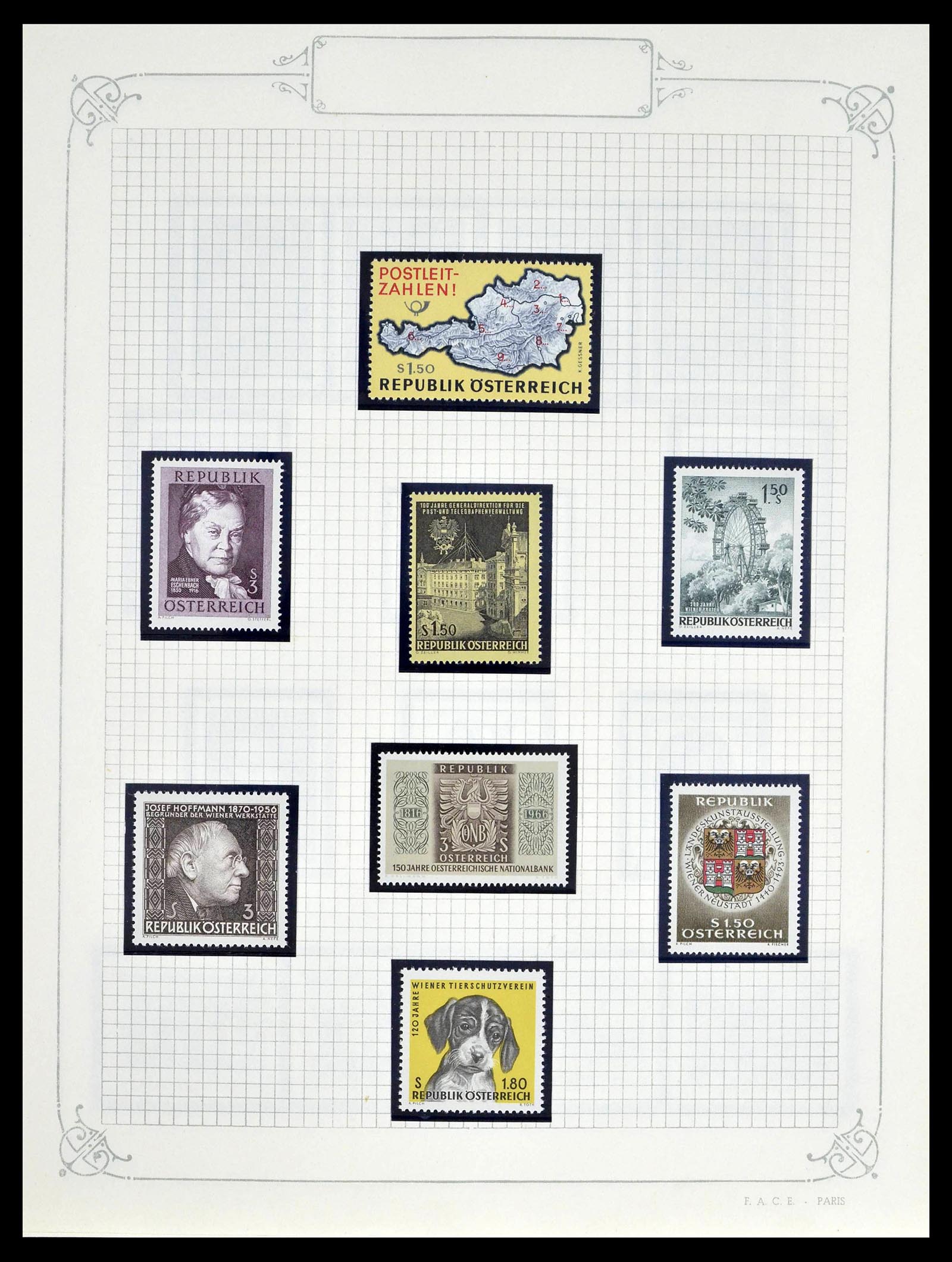 39276 0071 - Postzegelverzameling 39276 Oostenrijk en gebieden 1850-1979.