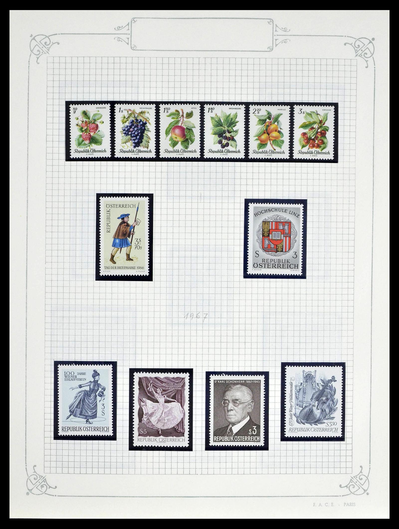 39276 0073 - Postzegelverzameling 39276 Oostenrijk en gebieden 1850-1979.