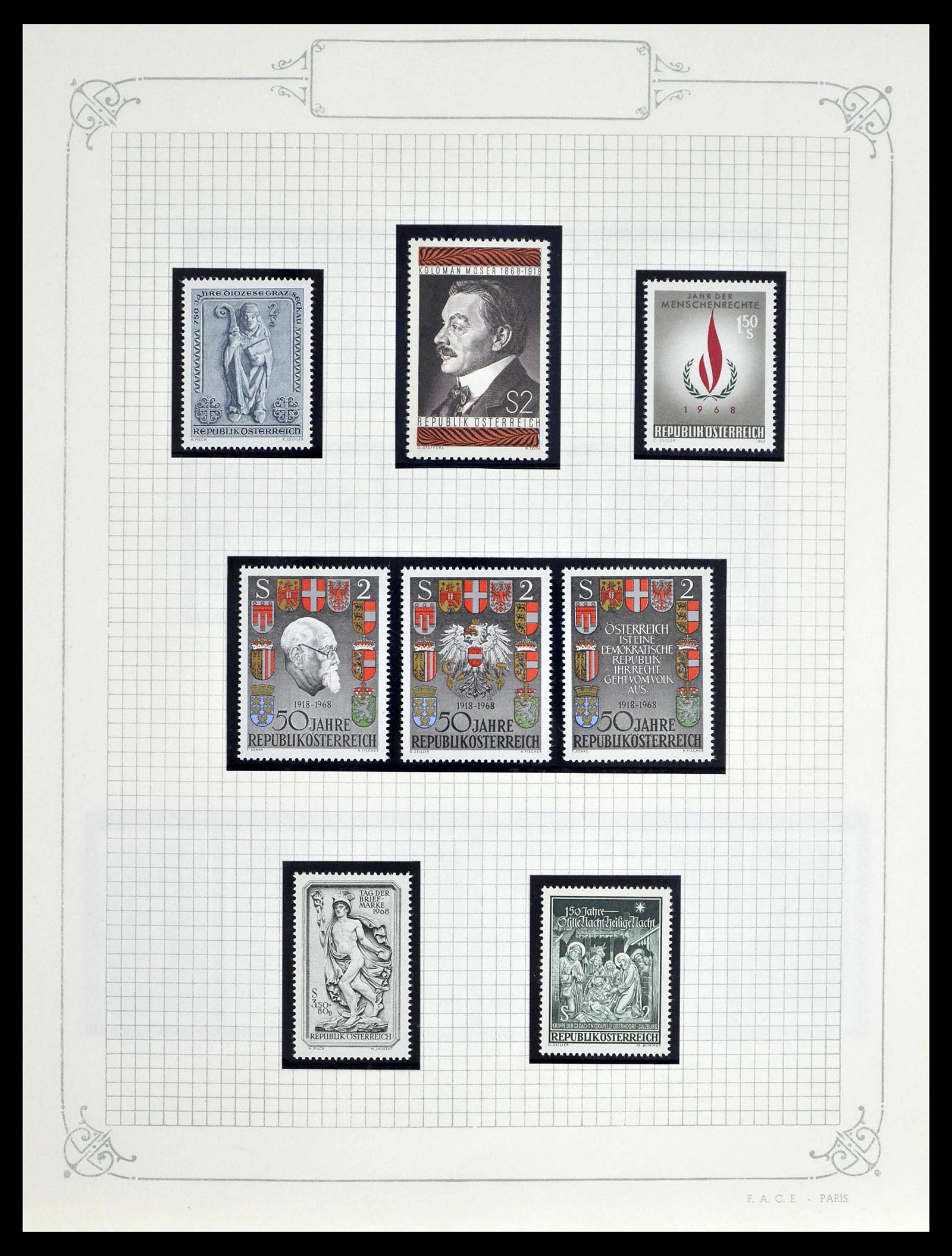 39276 0077 - Postzegelverzameling 39276 Oostenrijk en gebieden 1850-1979.