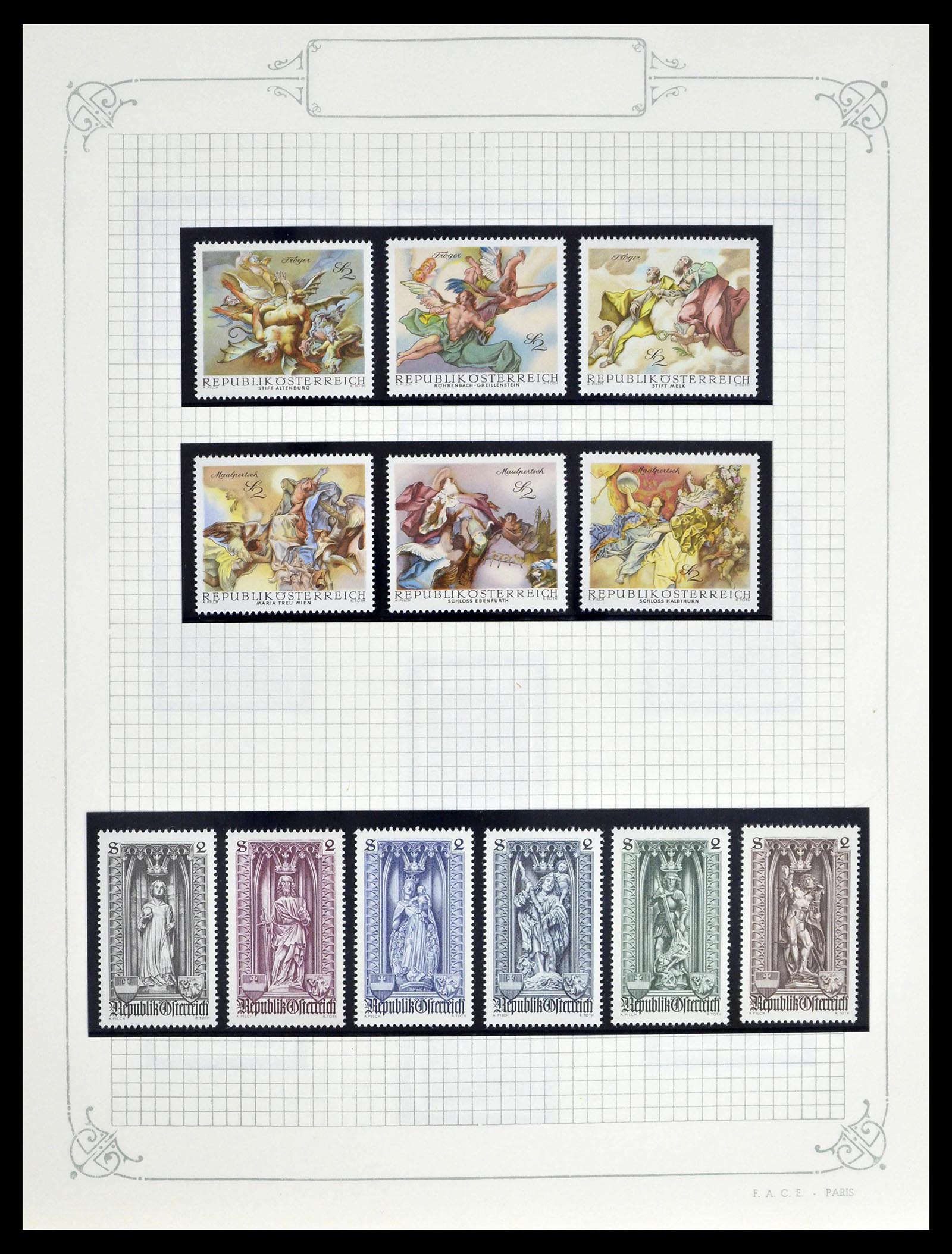 39276 0078 - Postzegelverzameling 39276 Oostenrijk en gebieden 1850-1979.