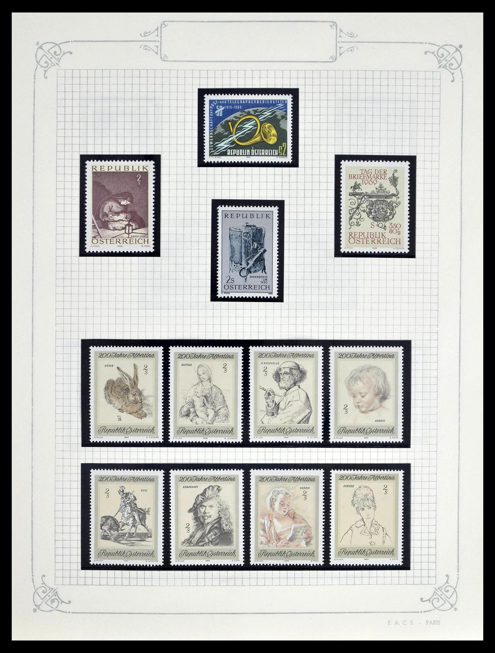 39276 0080 - Postzegelverzameling 39276 Oostenrijk en gebieden 1850-1979.