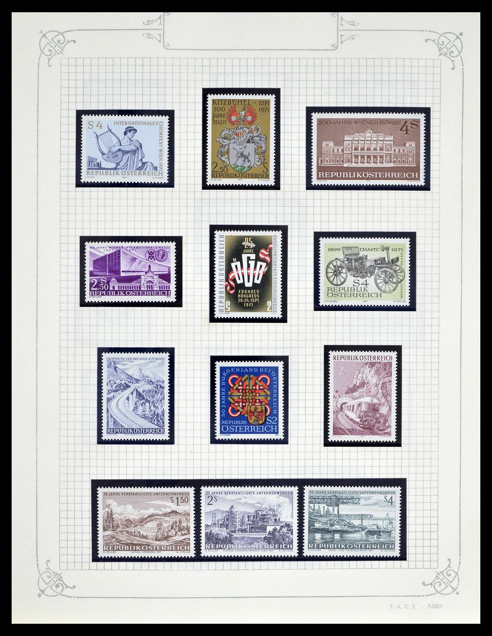 39276 0085 - Postzegelverzameling 39276 Oostenrijk en gebieden 1850-1979.