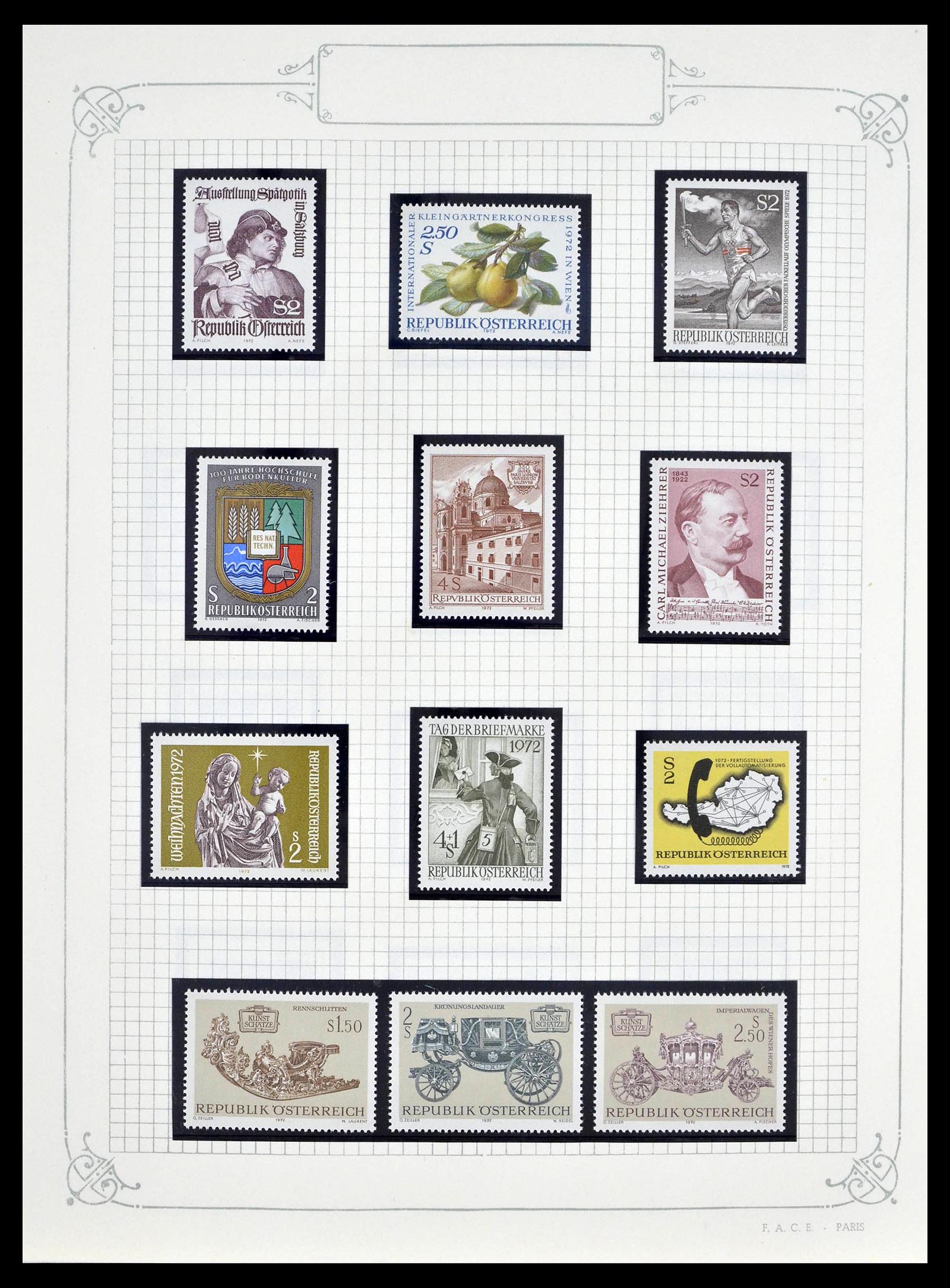 39276 0088 - Postzegelverzameling 39276 Oostenrijk en gebieden 1850-1979.