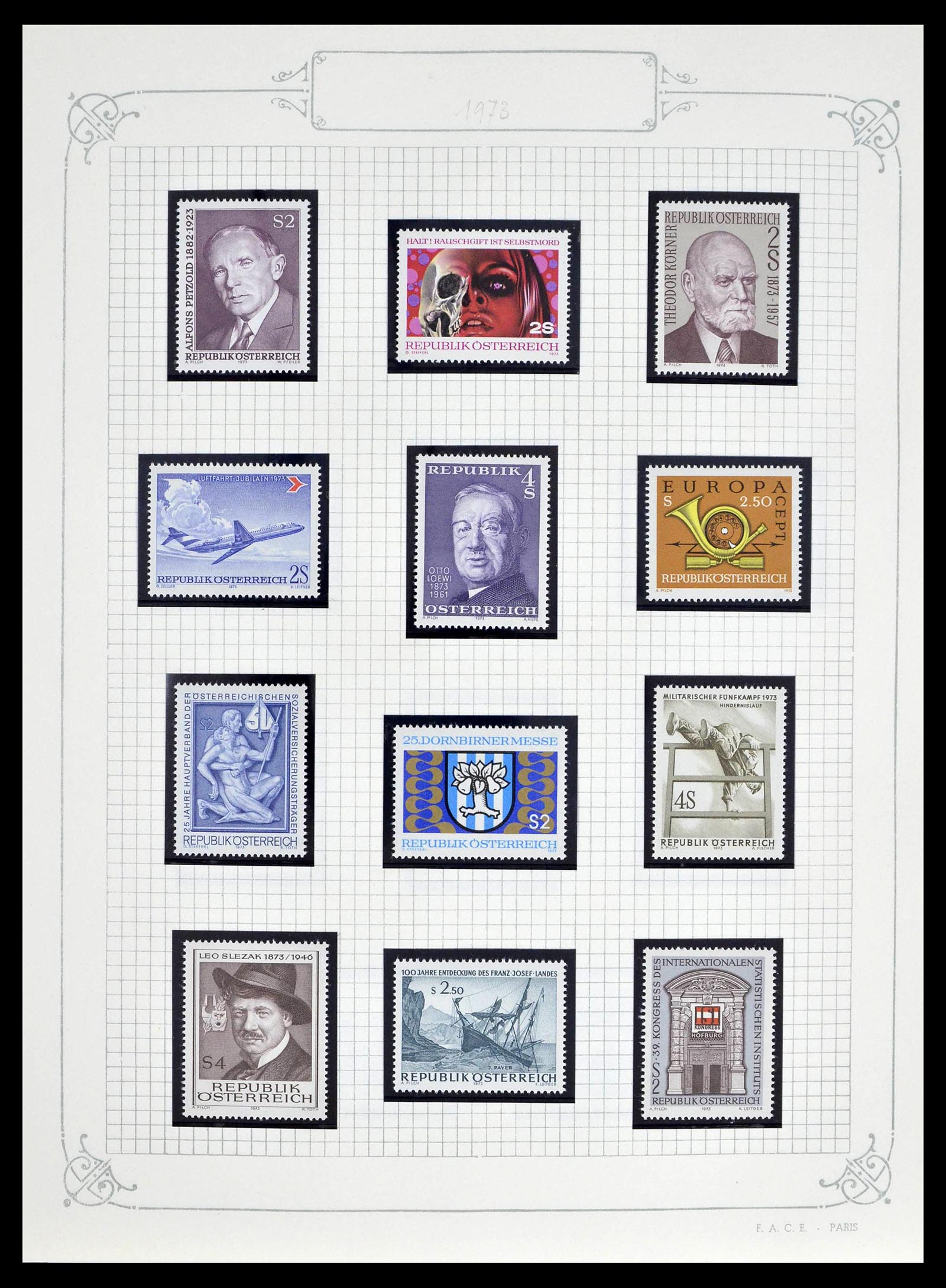 39276 0089 - Postzegelverzameling 39276 Oostenrijk en gebieden 1850-1979.