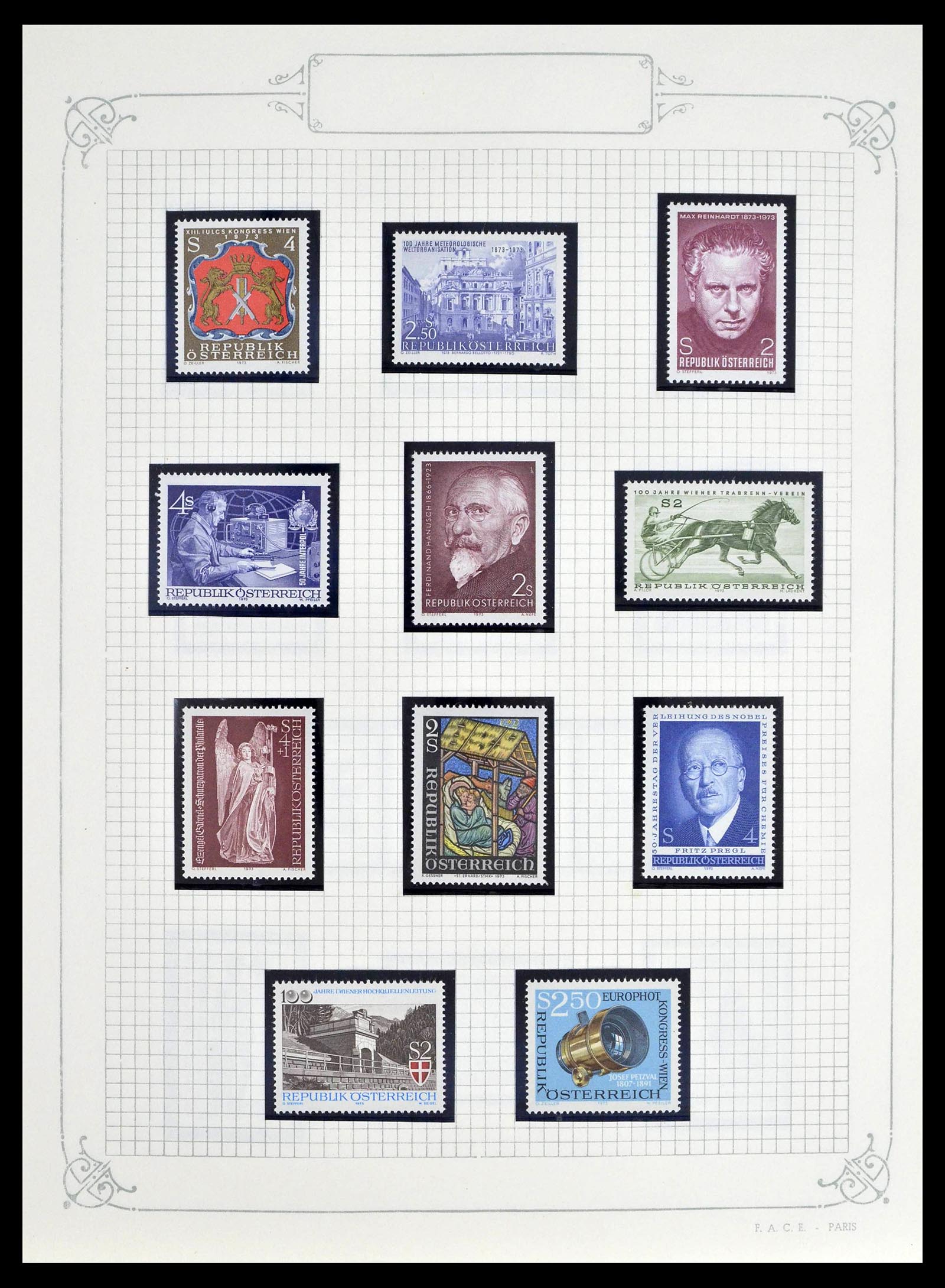 39276 0090 - Postzegelverzameling 39276 Oostenrijk en gebieden 1850-1979.