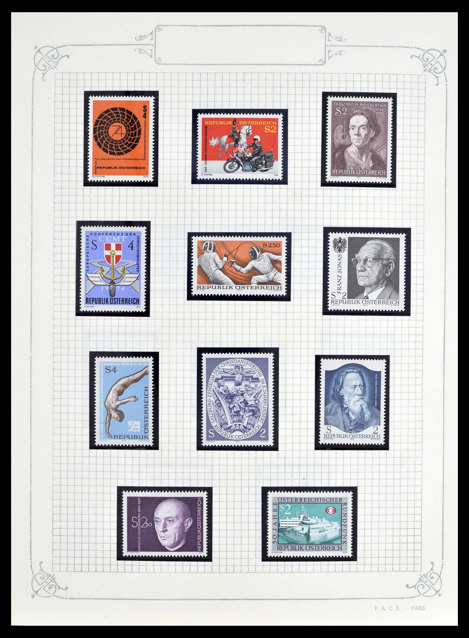 39276 0092 - Postzegelverzameling 39276 Oostenrijk en gebieden 1850-1979.