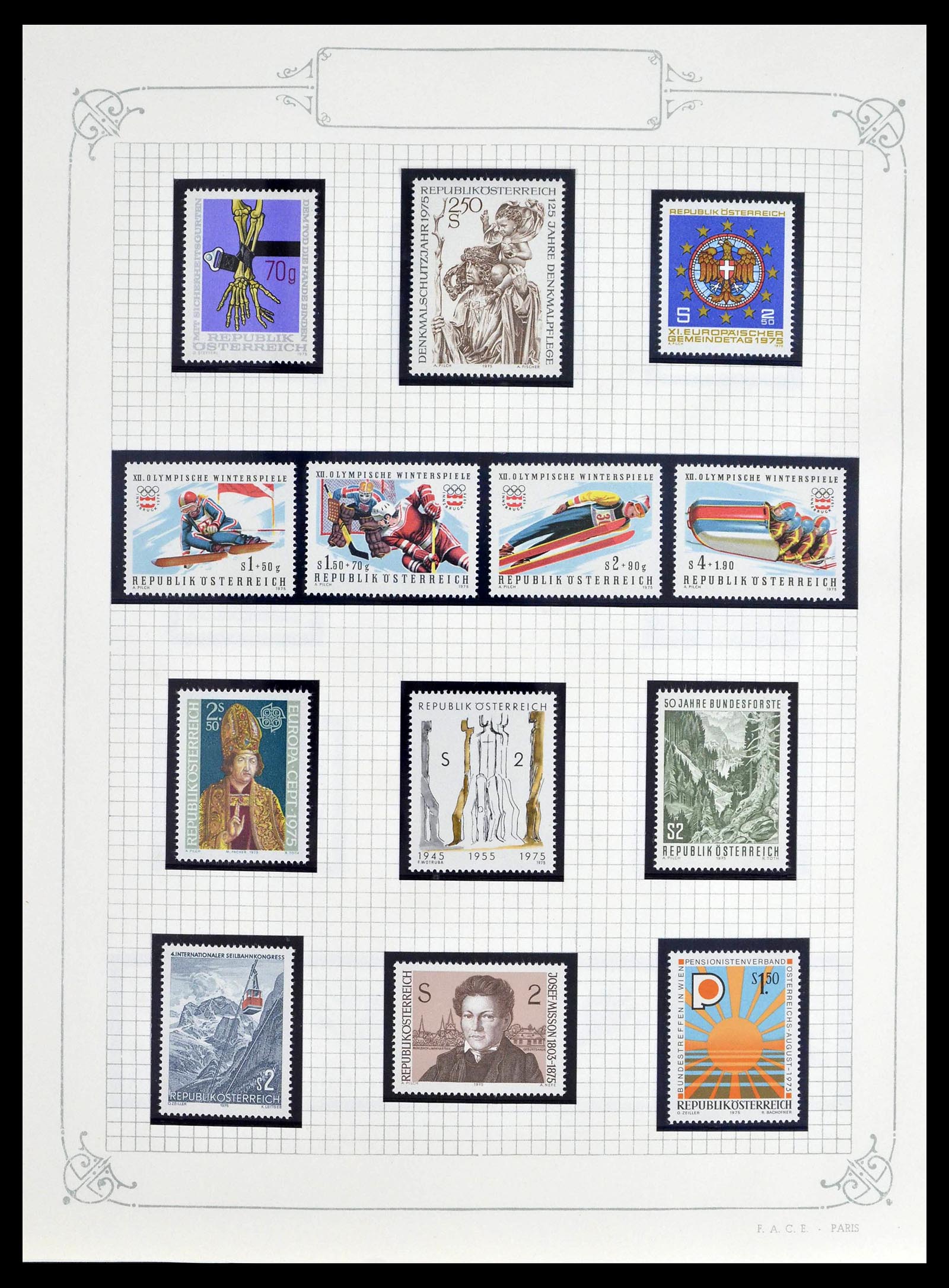 39276 0094 - Postzegelverzameling 39276 Oostenrijk en gebieden 1850-1979.