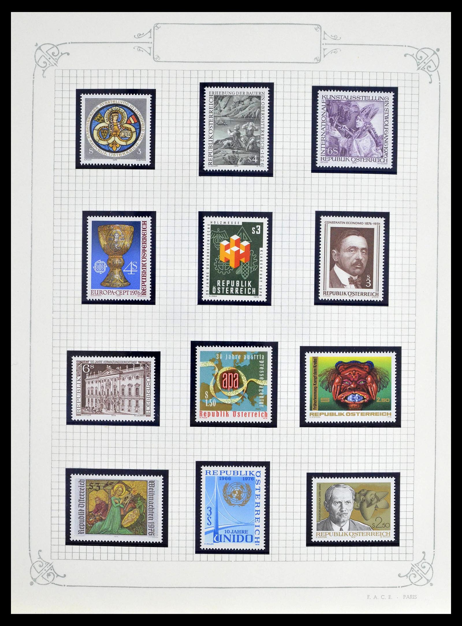 39276 0097 - Postzegelverzameling 39276 Oostenrijk en gebieden 1850-1979.