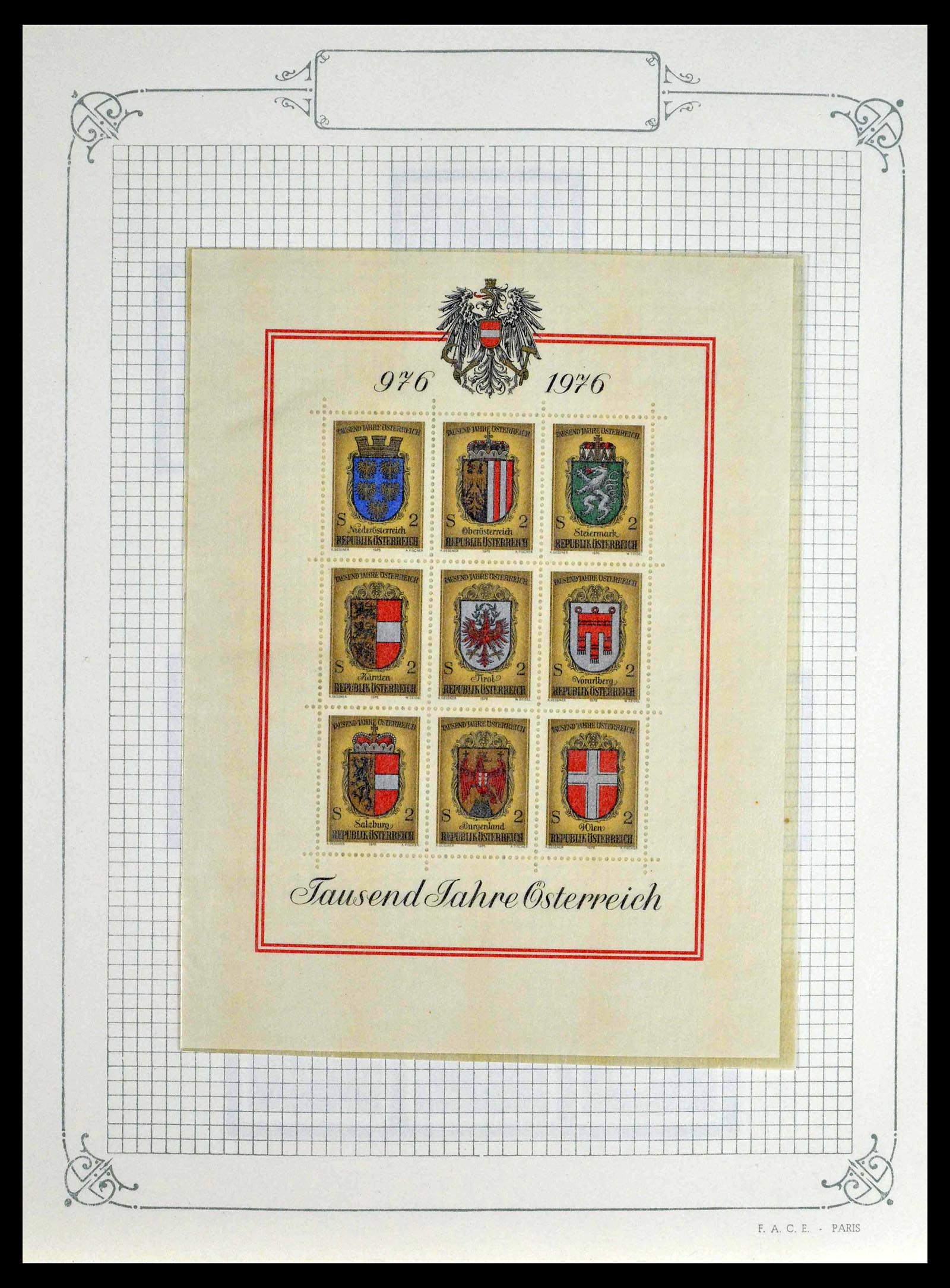39276 0098 - Postzegelverzameling 39276 Oostenrijk en gebieden 1850-1979.