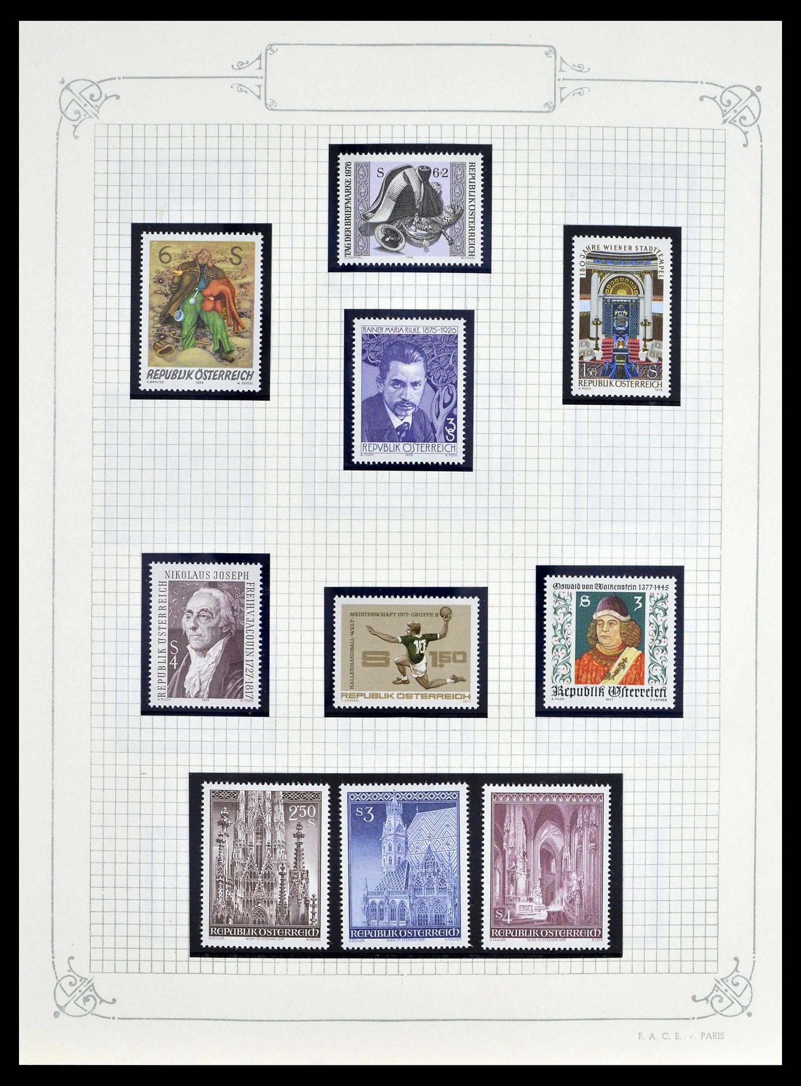 39276 0099 - Postzegelverzameling 39276 Oostenrijk en gebieden 1850-1979.
