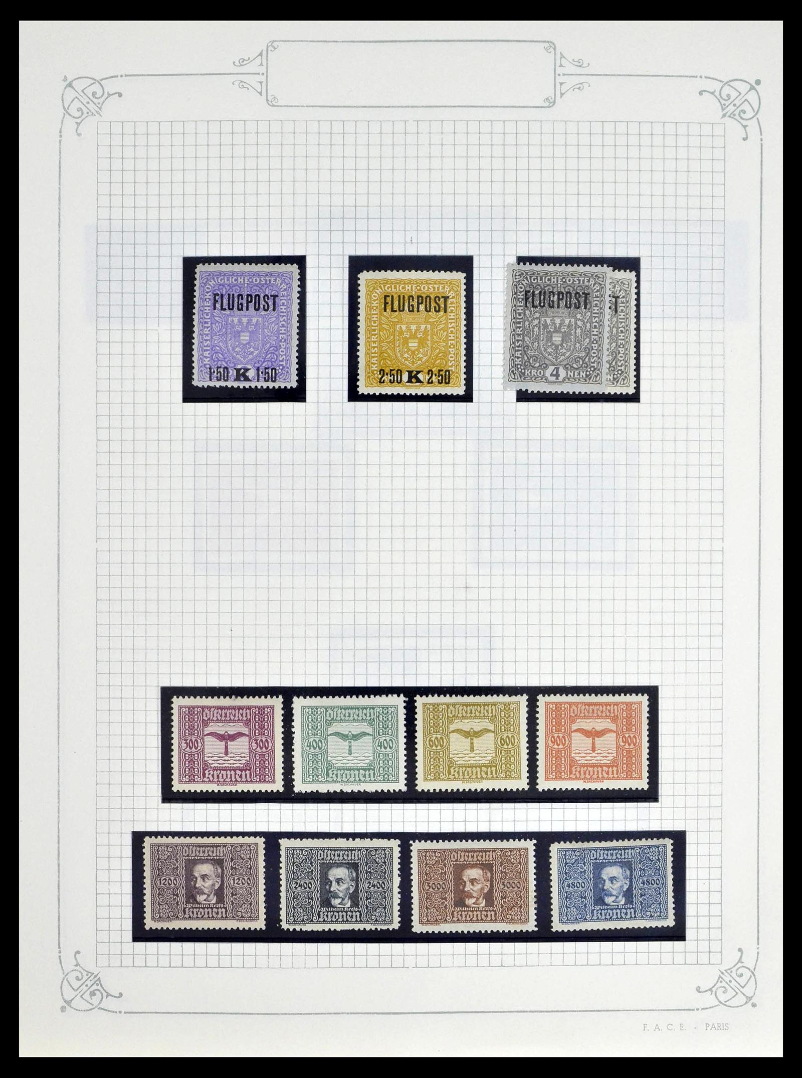 39276 0107 - Stamp collection 39276 Austria and territories 1850-1979.