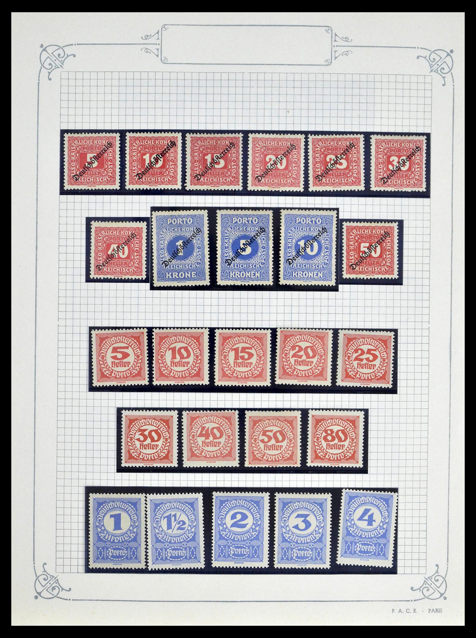 39276 0110 - Stamp collection 39276 Austria and territories 1850-1979.