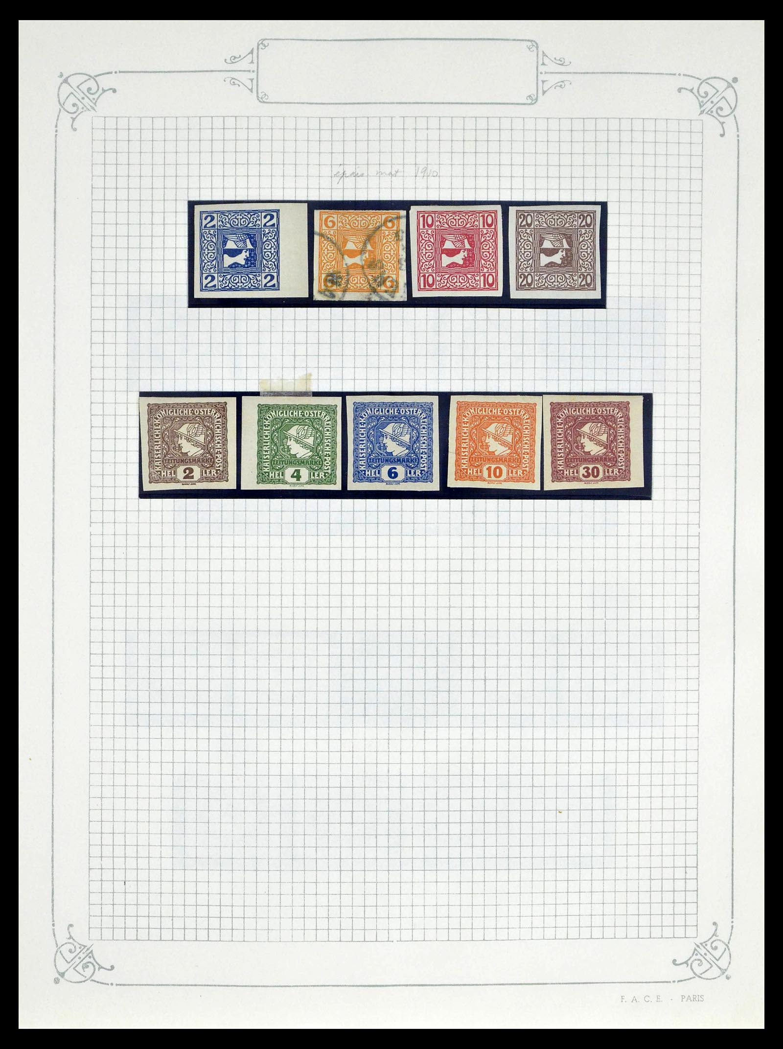 39276 0114 - Stamp collection 39276 Austria and territories 1850-1979.