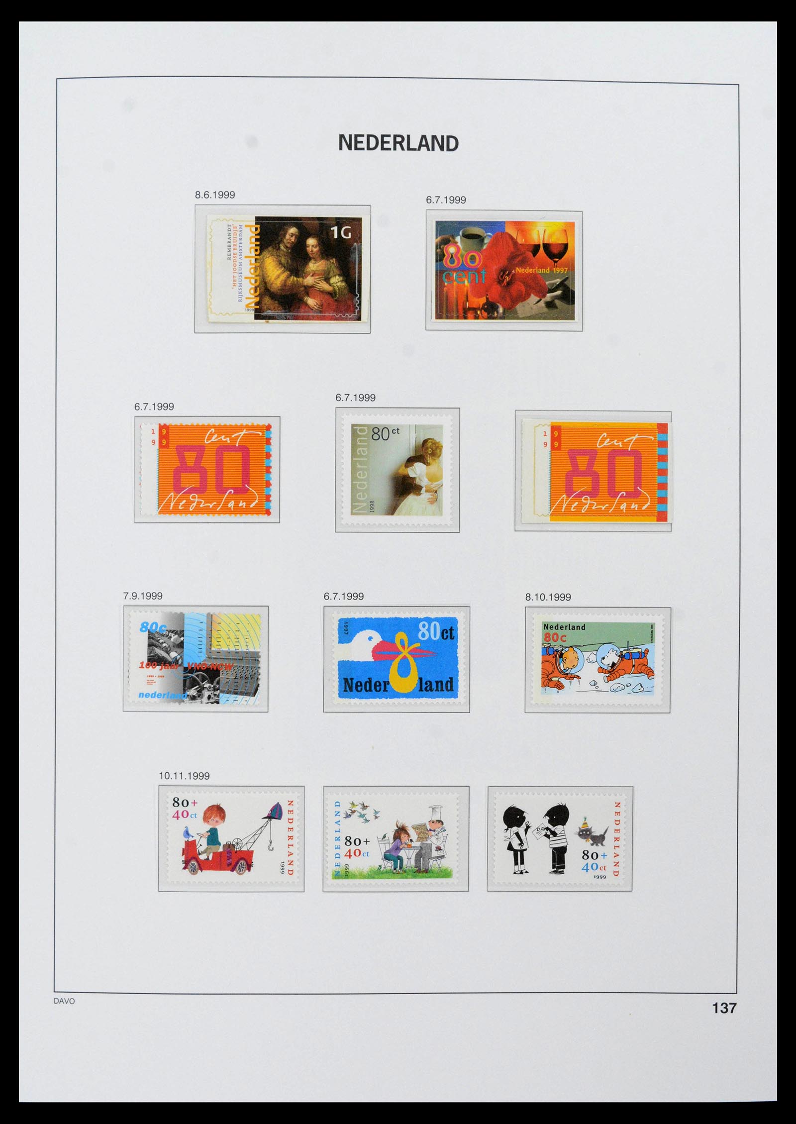 39306 0046 - Stamp collection 39306 Netherlands 1990-2021!