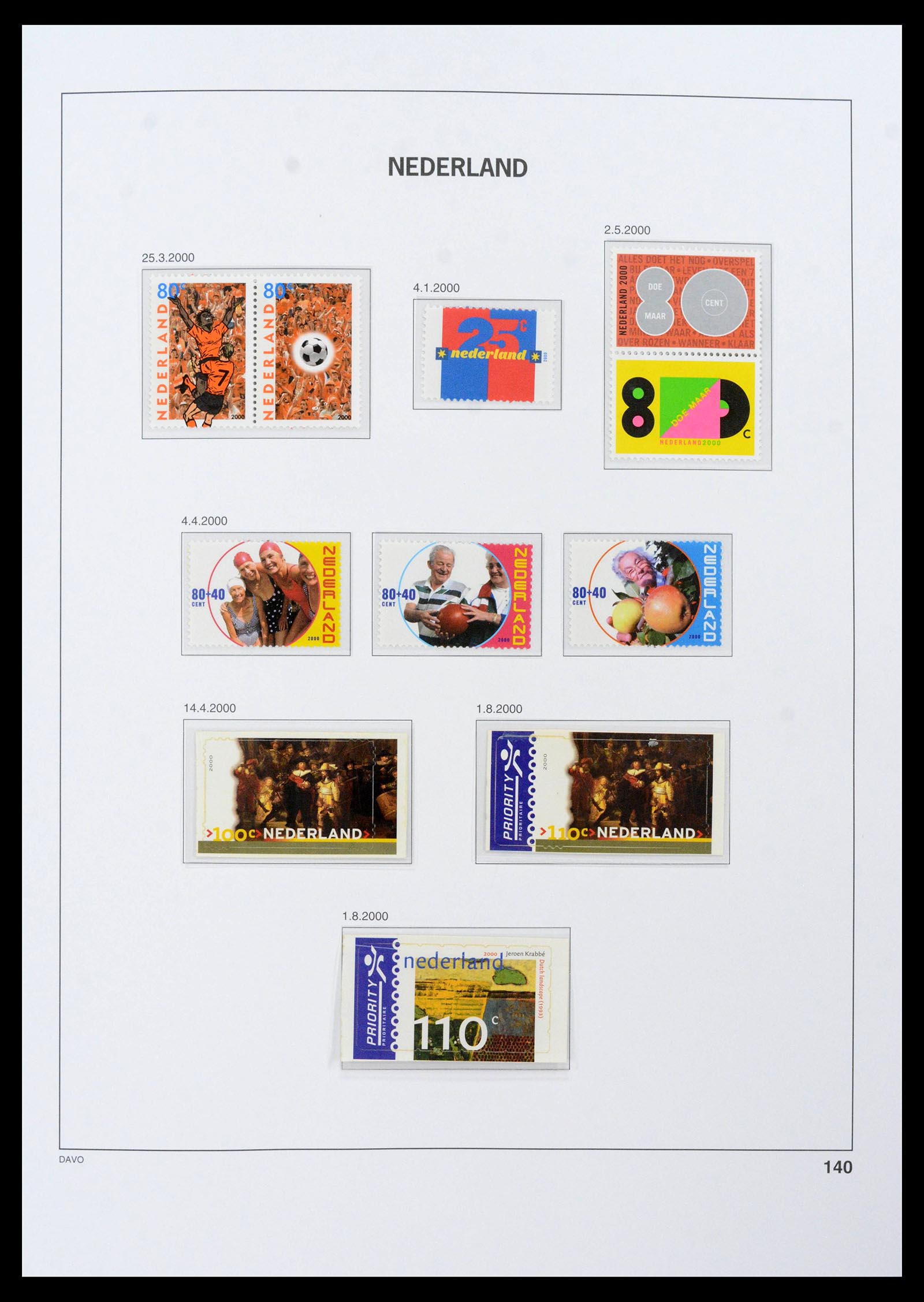 39306 0049 - Stamp collection 39306 Netherlands 1990-2021!