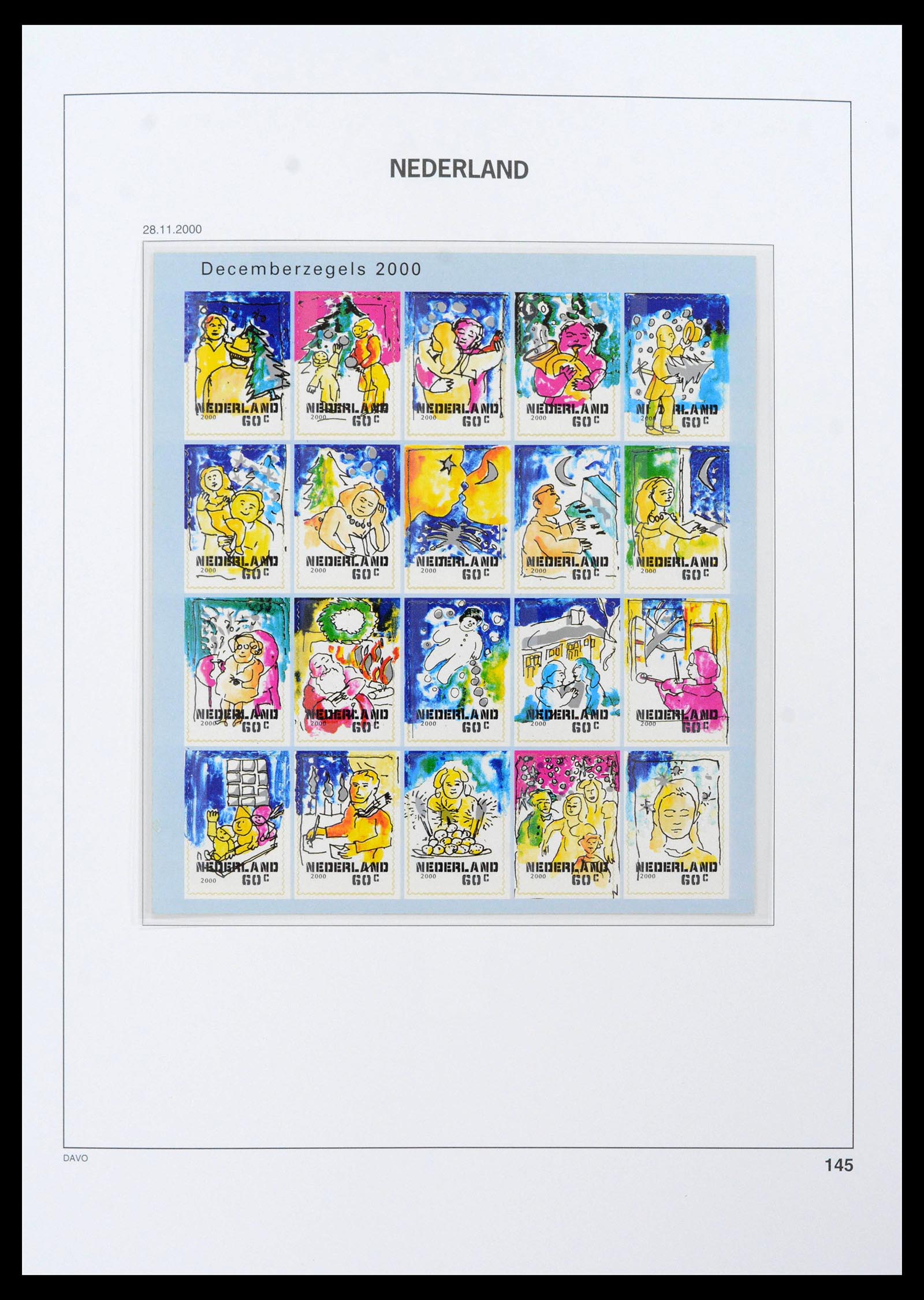 39306 0054 - Stamp collection 39306 Netherlands 1990-2021!