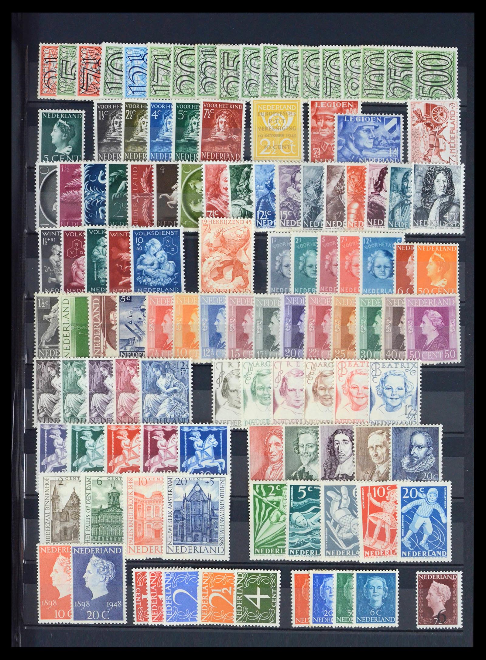 39321 0001 - Stamp collection 39321 Netherlands 1940-2019!